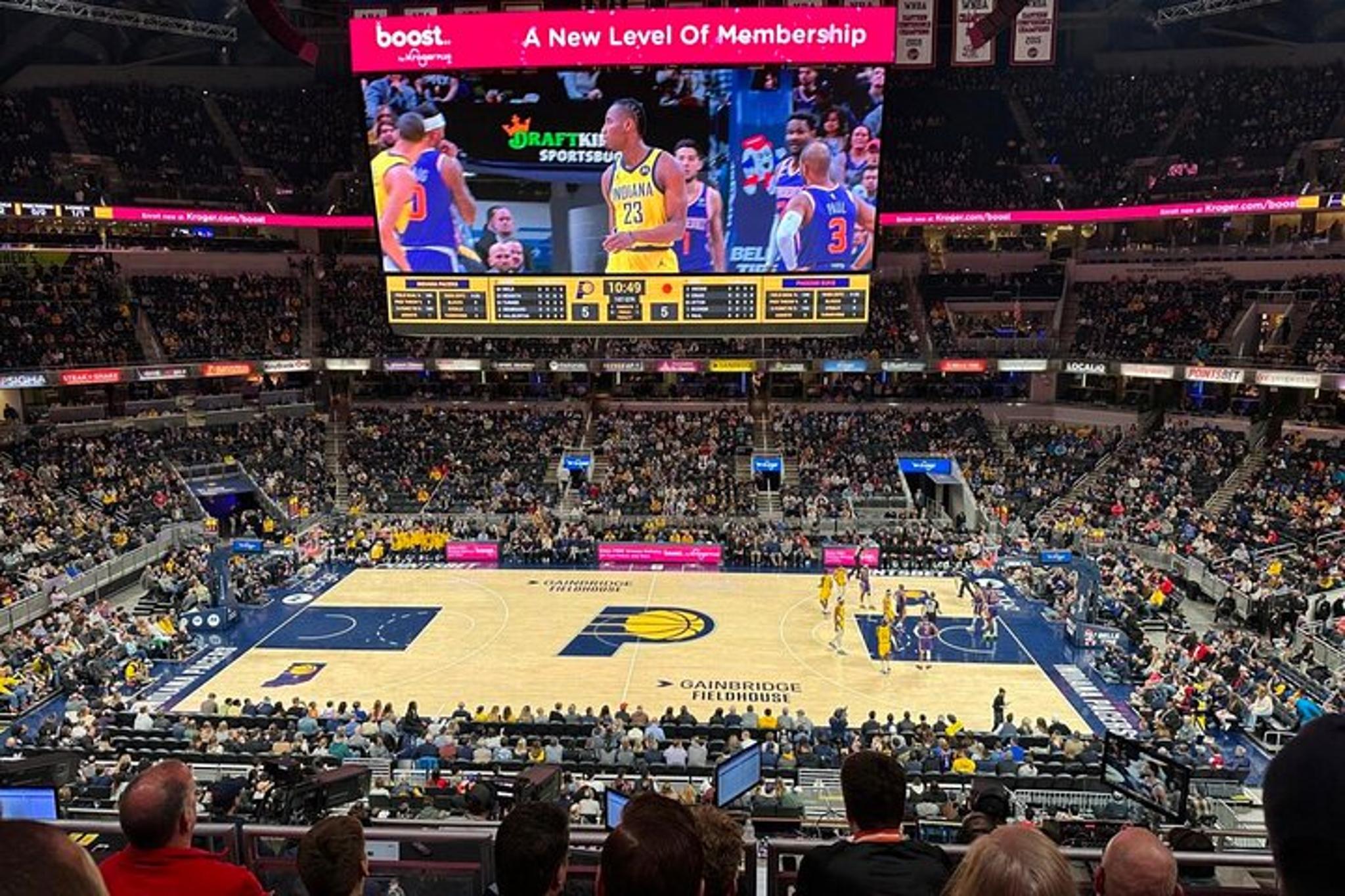 Indianapolis Pacers Basketball Game Ticket - Image 6