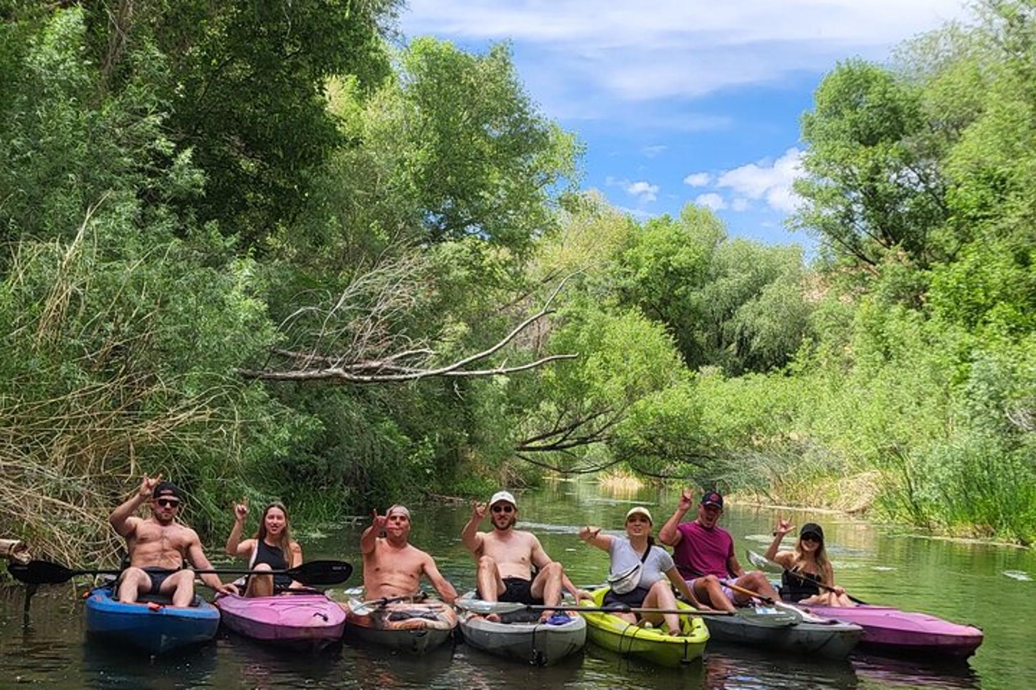 Sedona River Kayaking Tour with 4x4 UTV Ride - Image 6