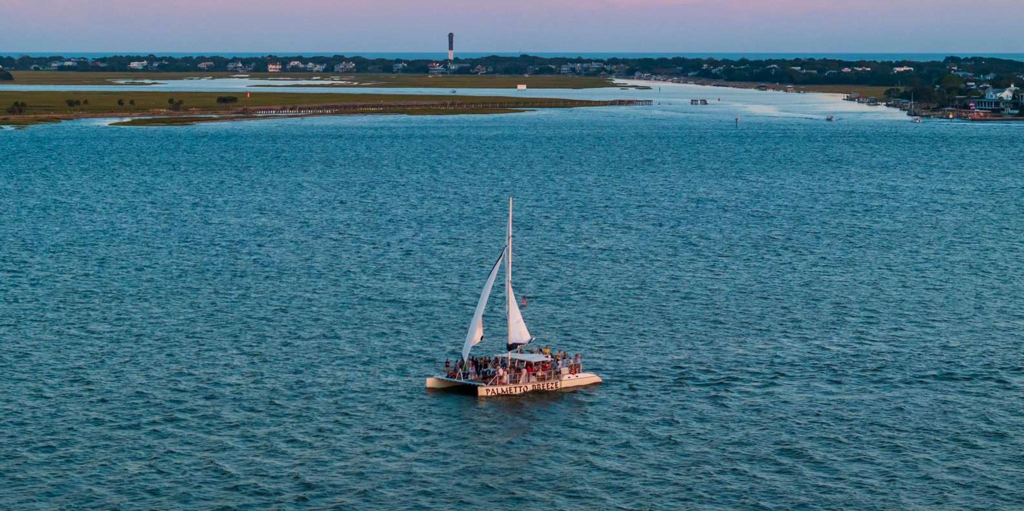 Charleston Sunset Sail Catamaran