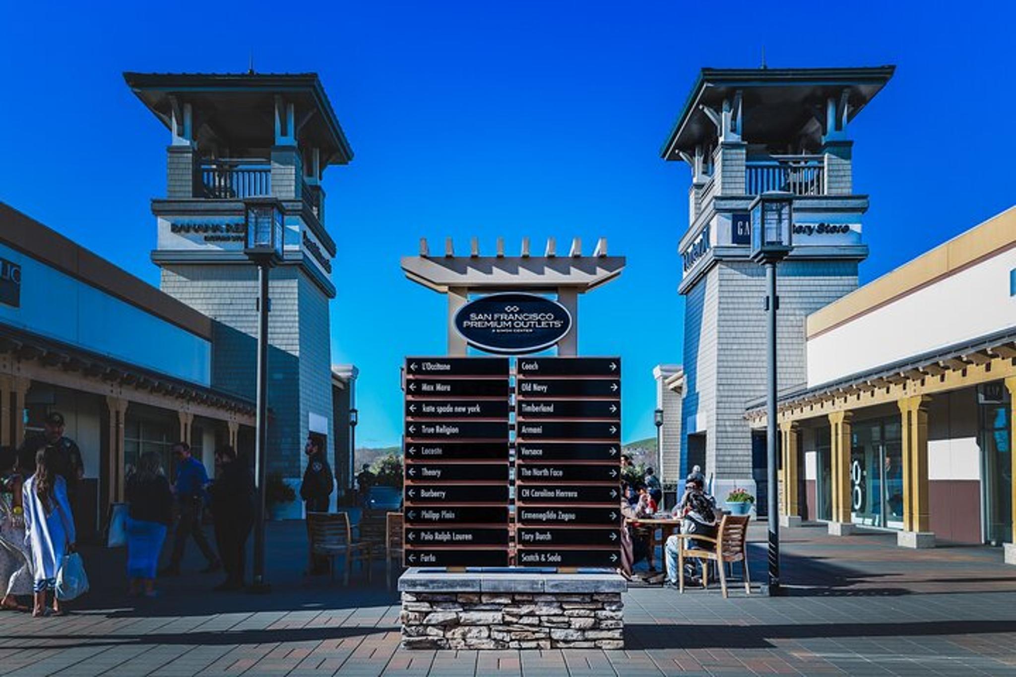 San Francisco Shopping Tour to Premium Outlets