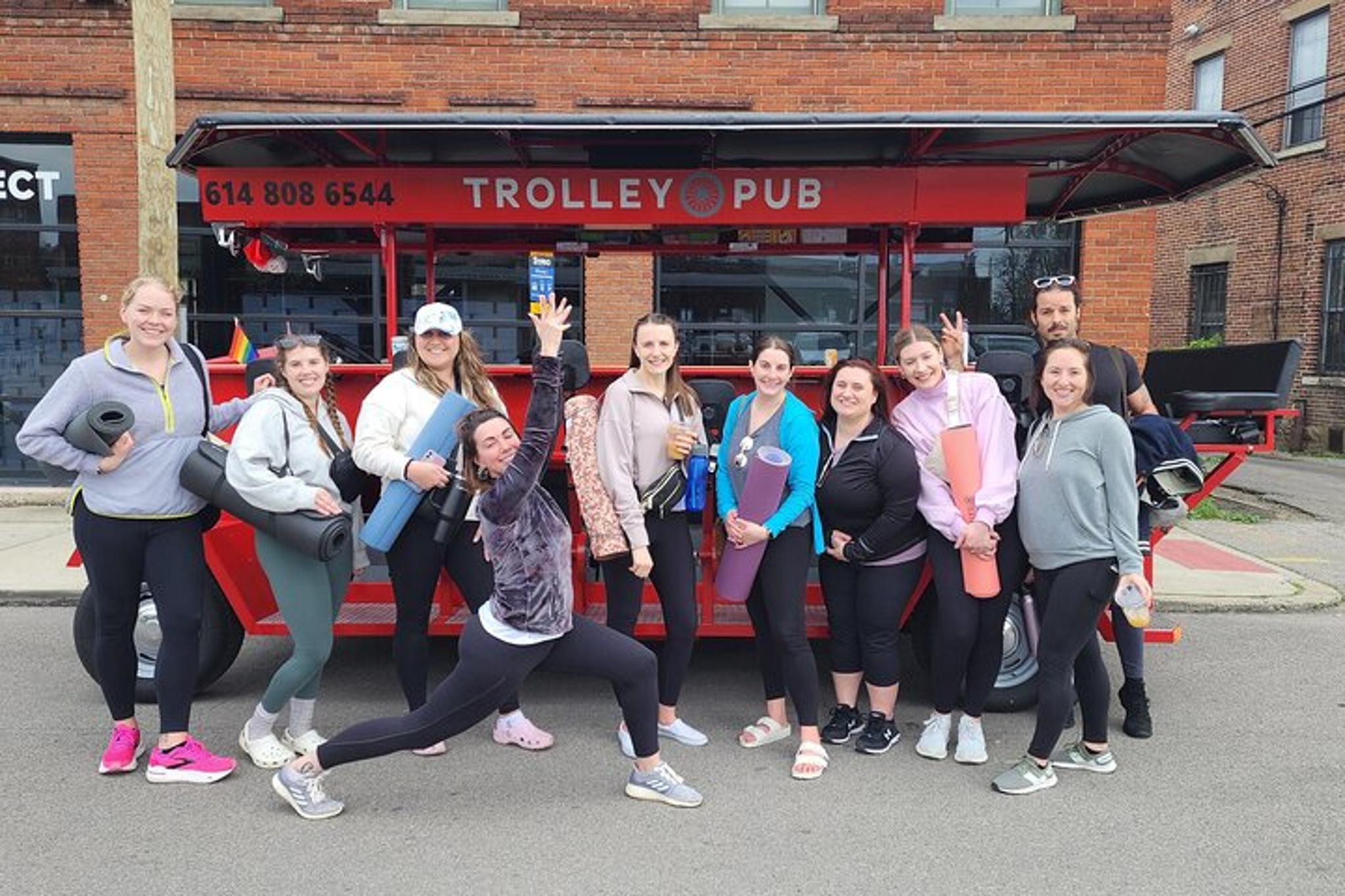 Columbus Yoga and Coffee Trolley Experience - Image 2