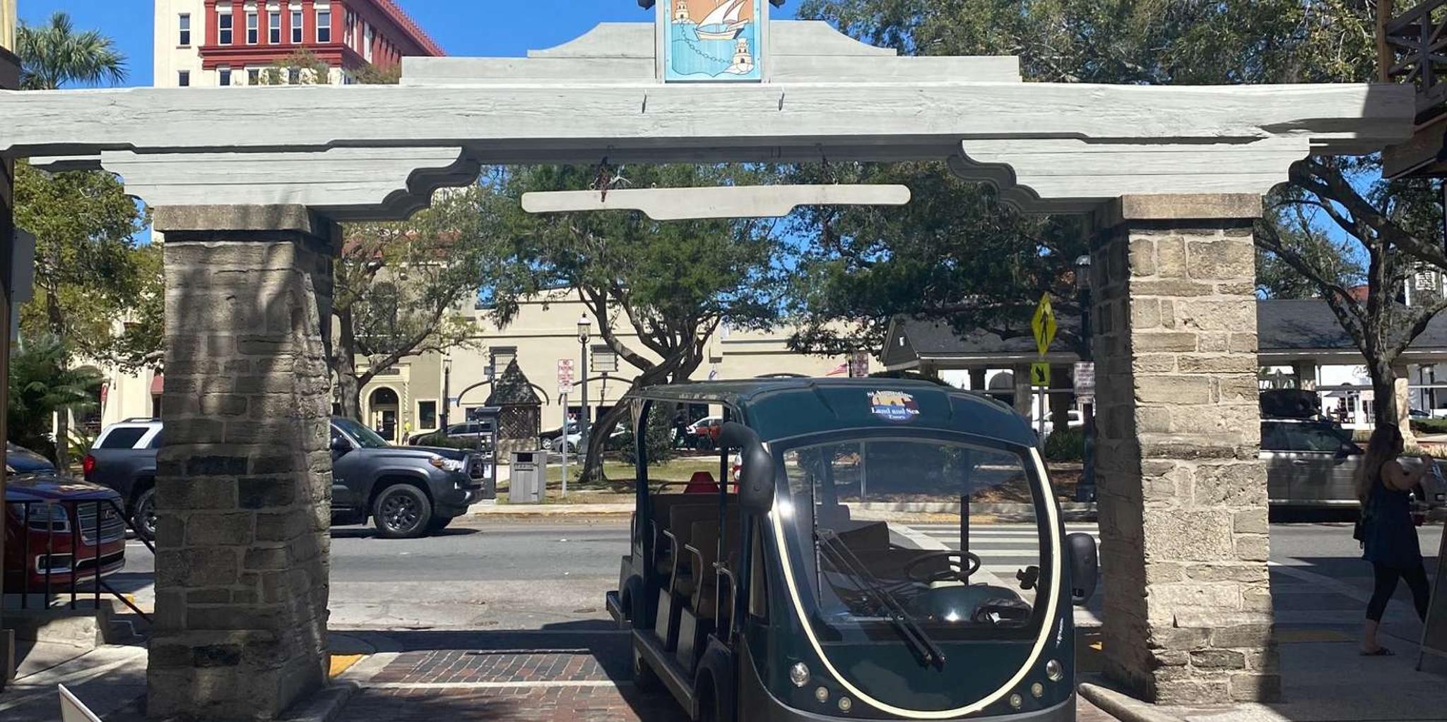 St Augustine History Golf Cart Tour at Sunset - Image 2