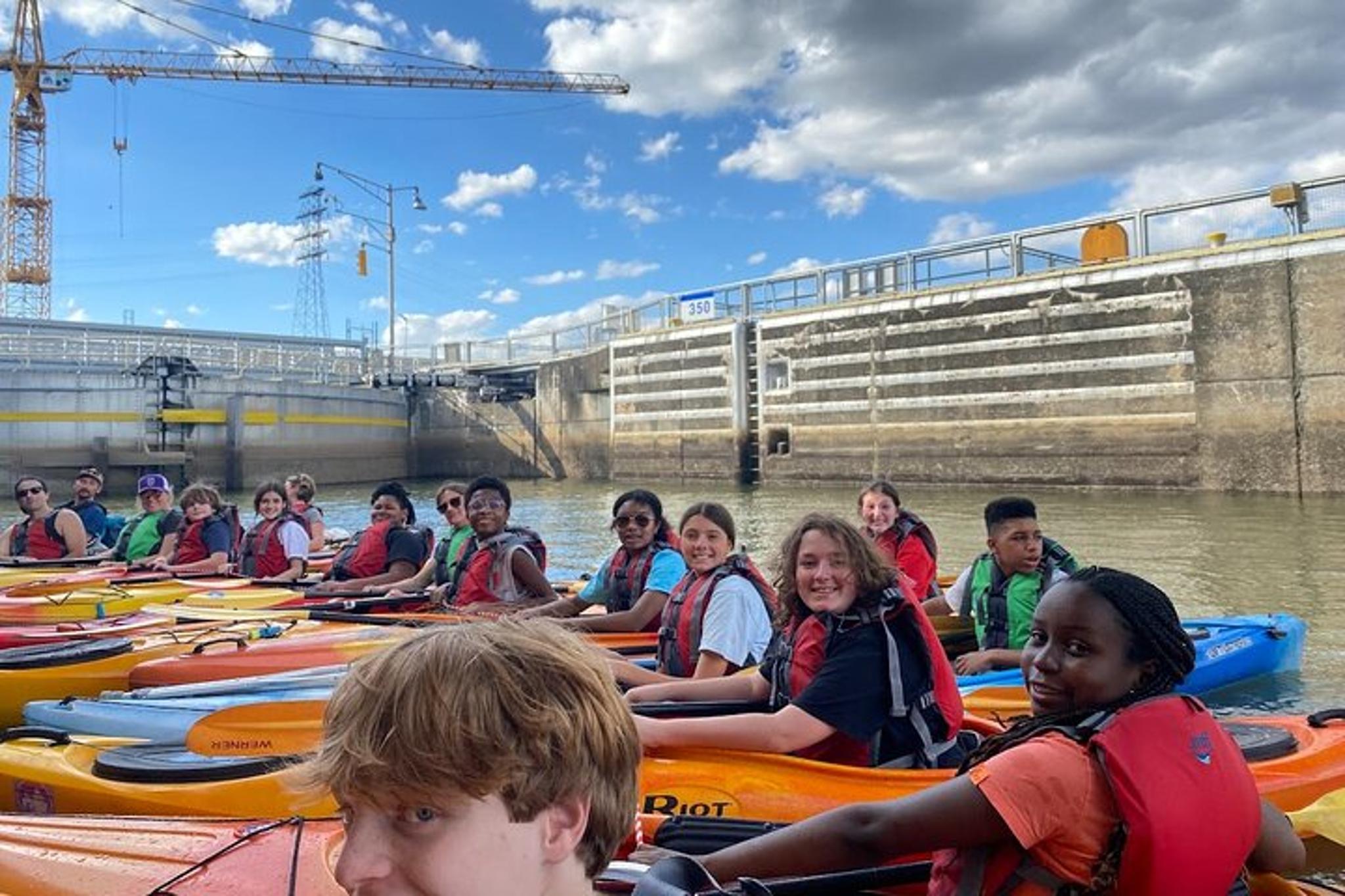 Chattanooga Kayak Tour at Chickamauga Dam
