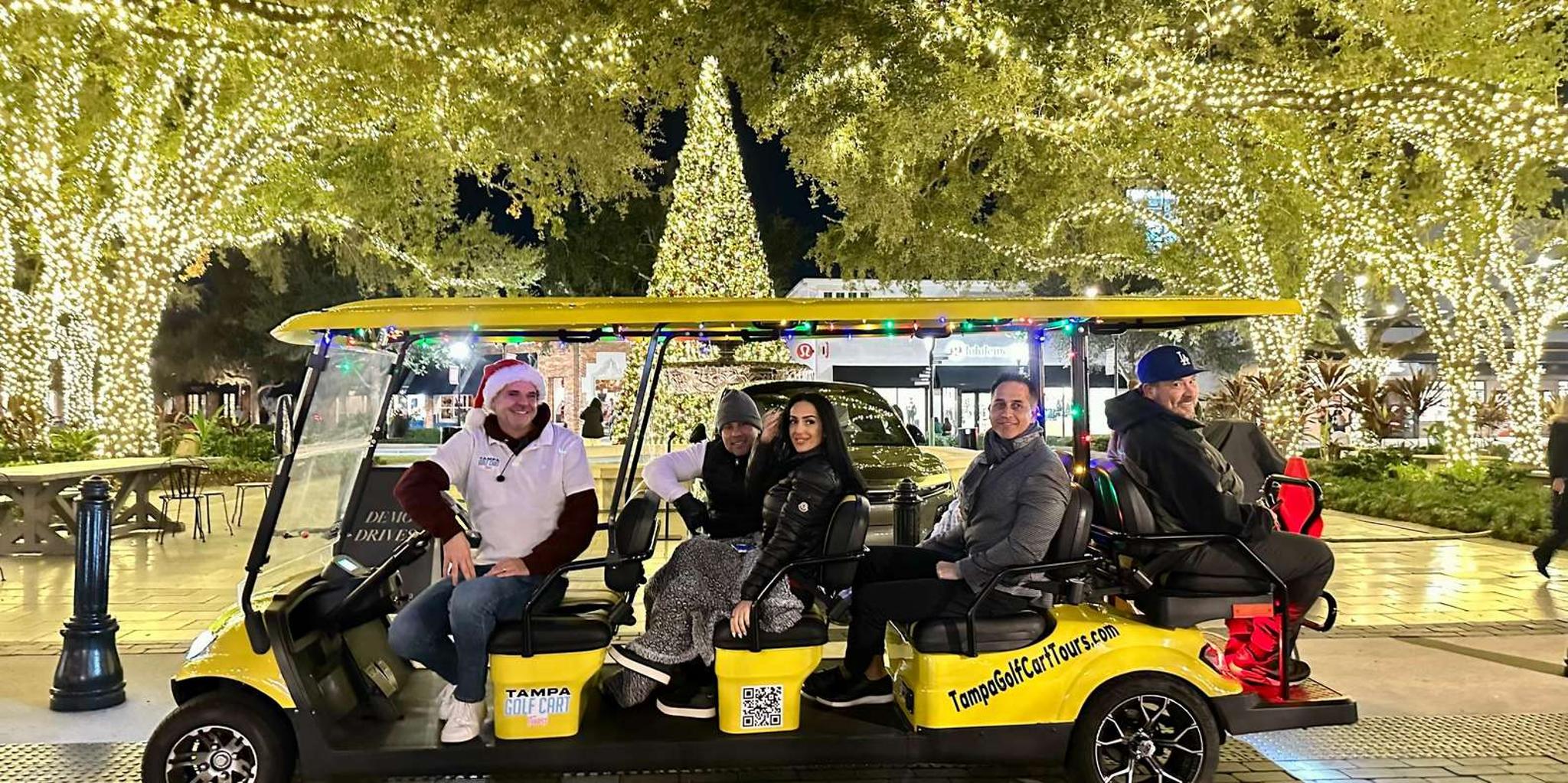Tampa Christmas Lights Golf Cart Tour - Image 3