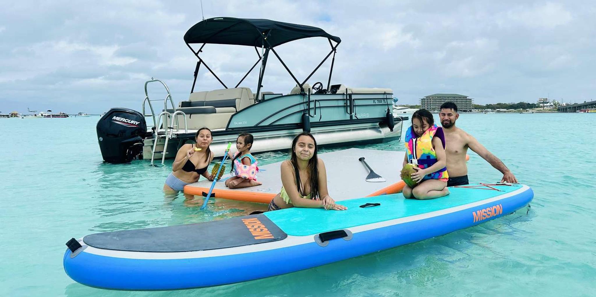 Destin Crab Island Private Charter