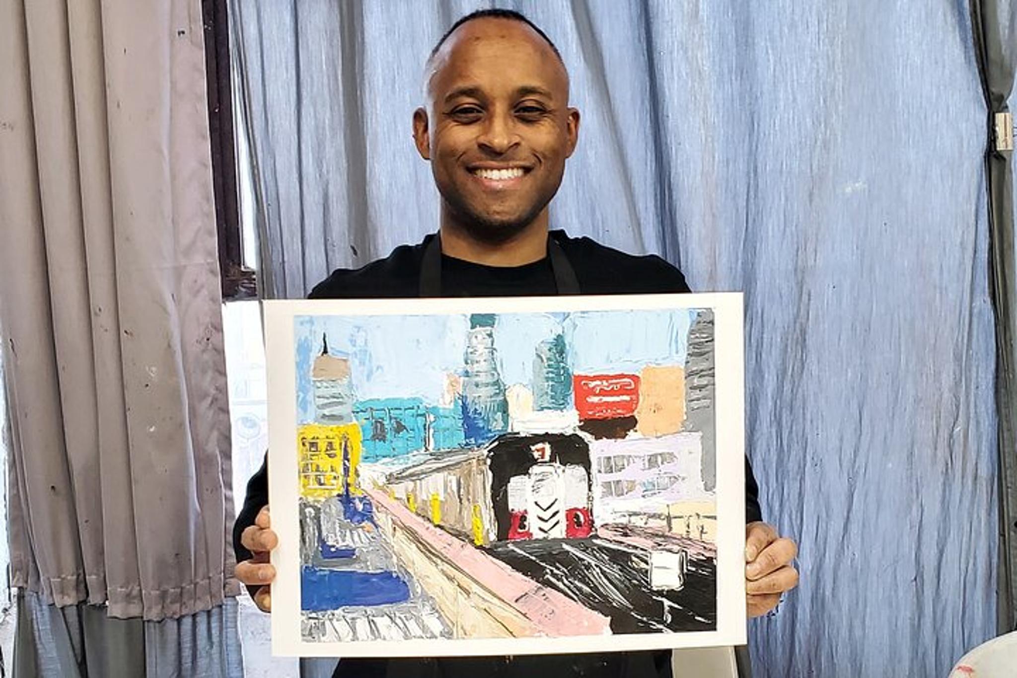 New York City Art Studio Painting Experience - Image 2