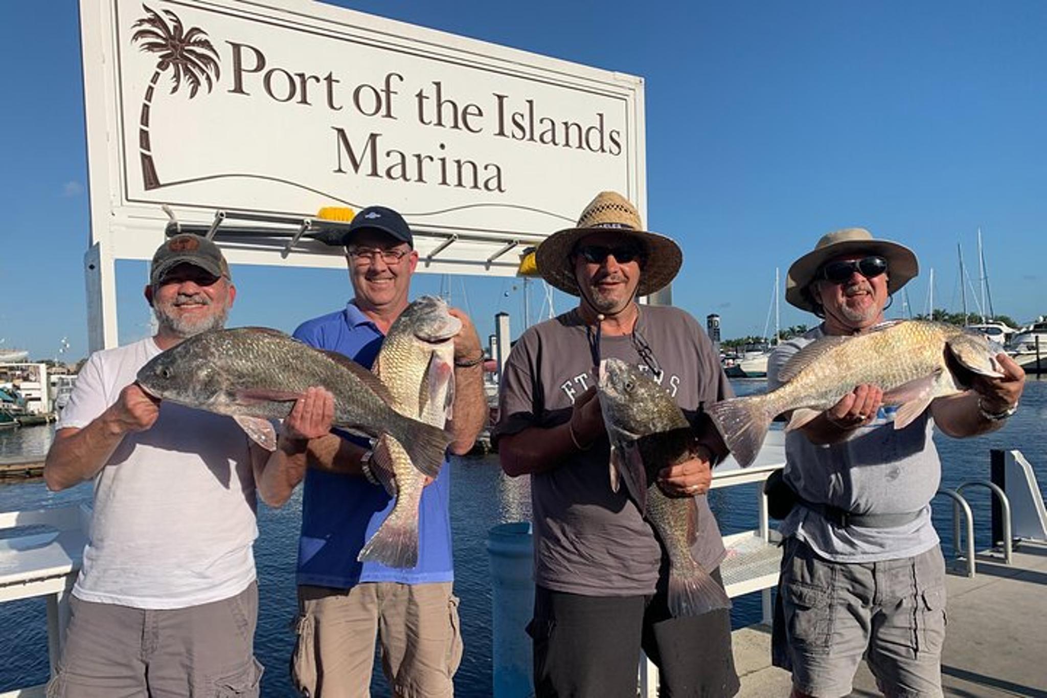 Naples Fishing Trip at Port of Islands Marina