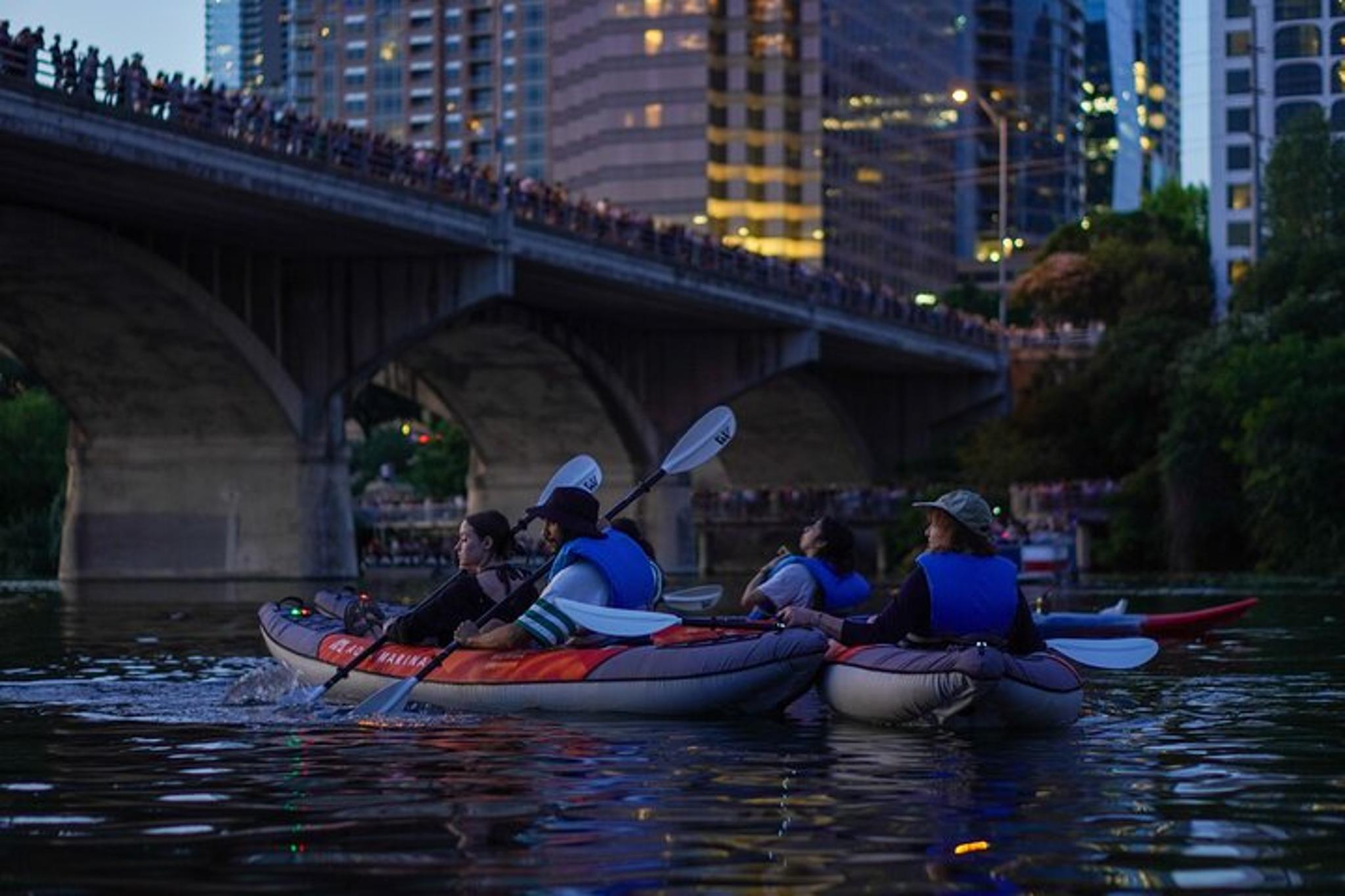 Austin Kayak or Paddle Board Sunset Bat Tour - Image 2