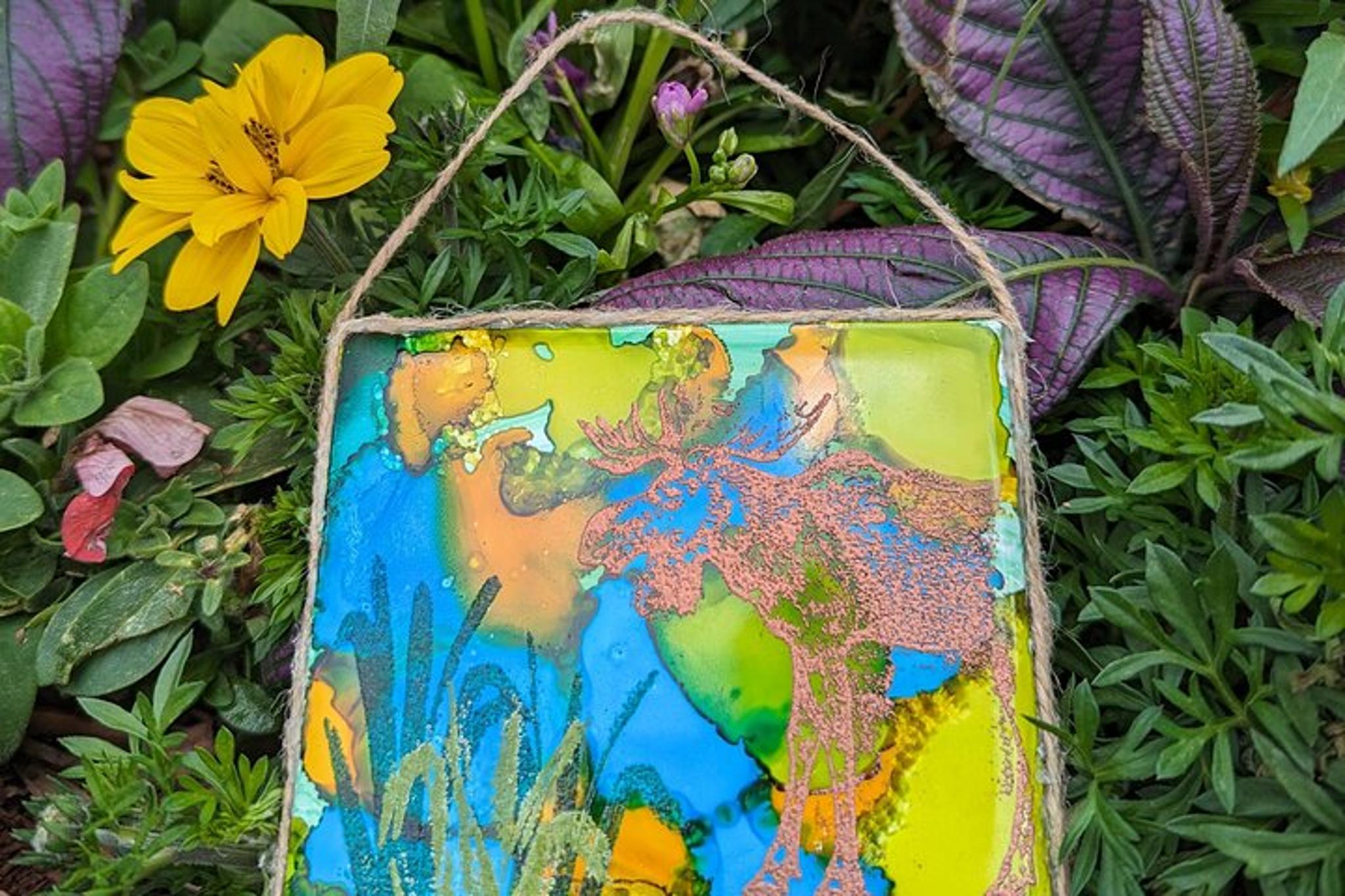 Estes Park Alcohol Ink Tile Workshop - Image 4