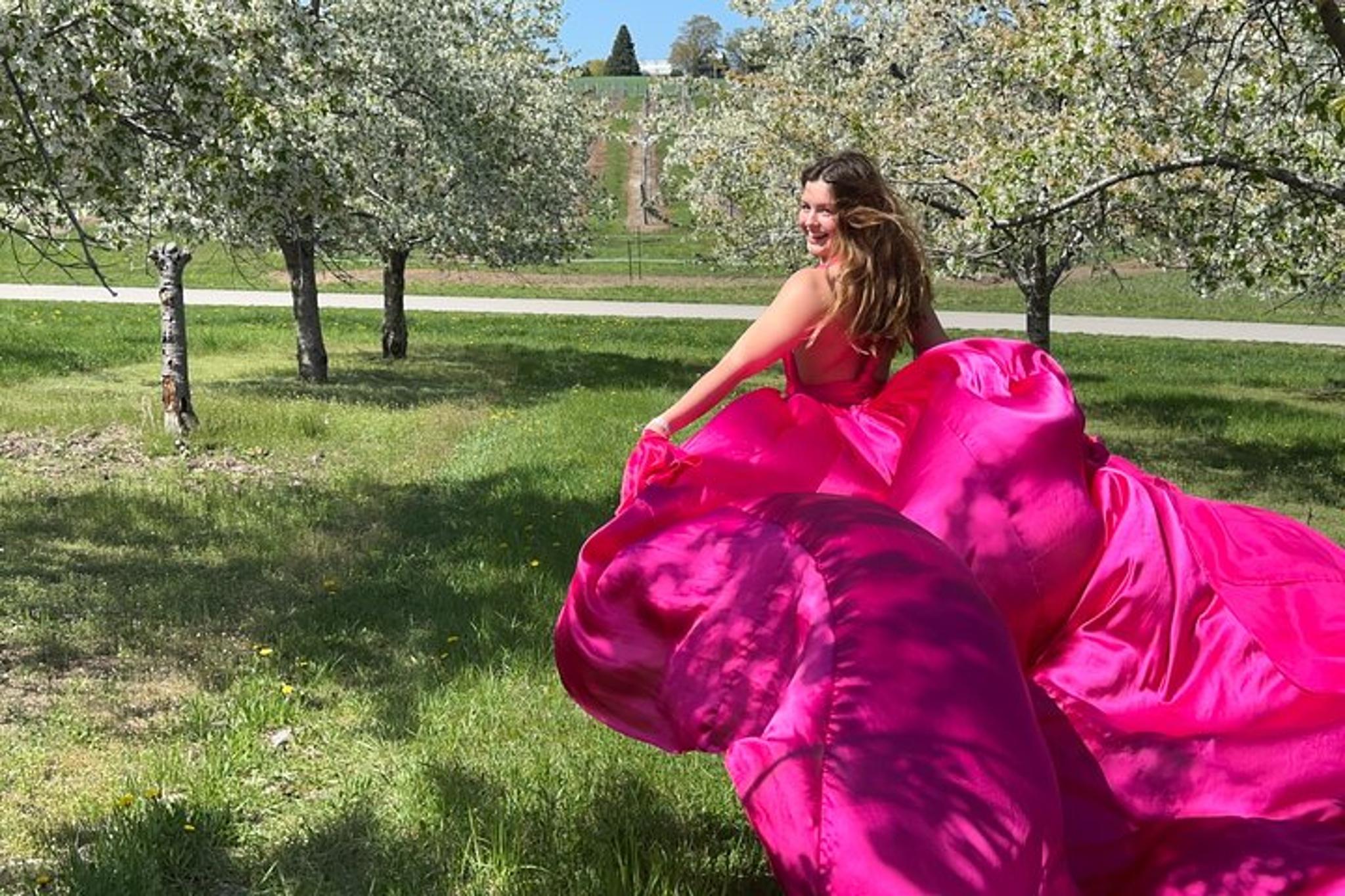 Traverse City Flying Dress Photo Shoot - Image 2