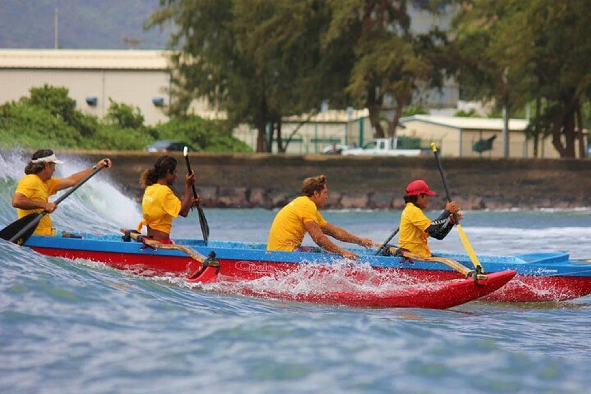 Kalapaki Beach Outrigger Canoe Surfing - Image 5