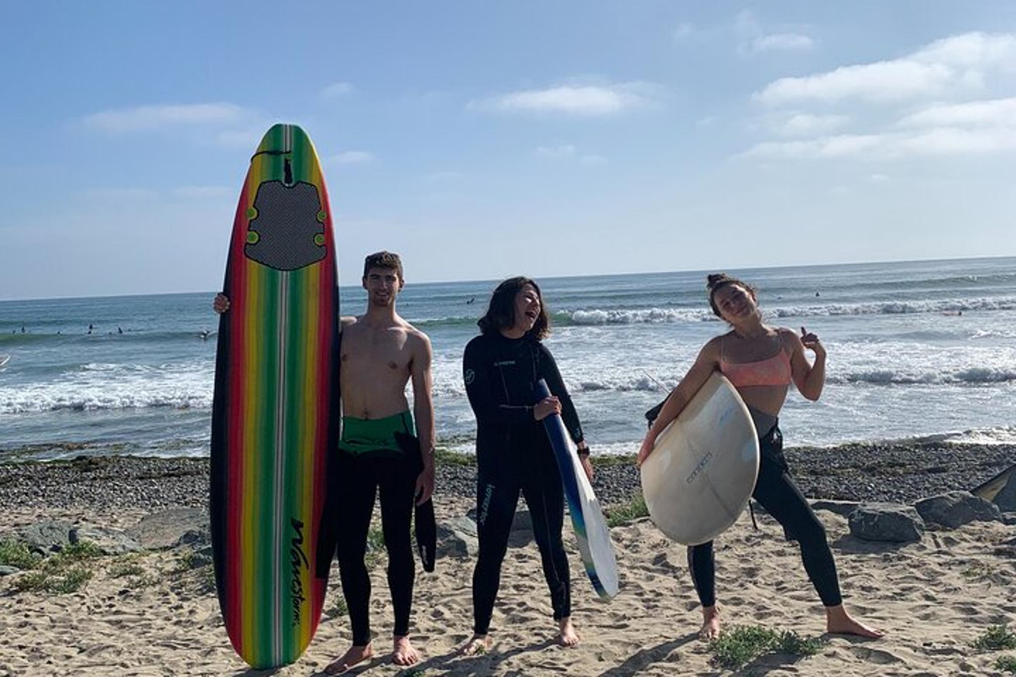 San Diego Surf Experience with Snacks