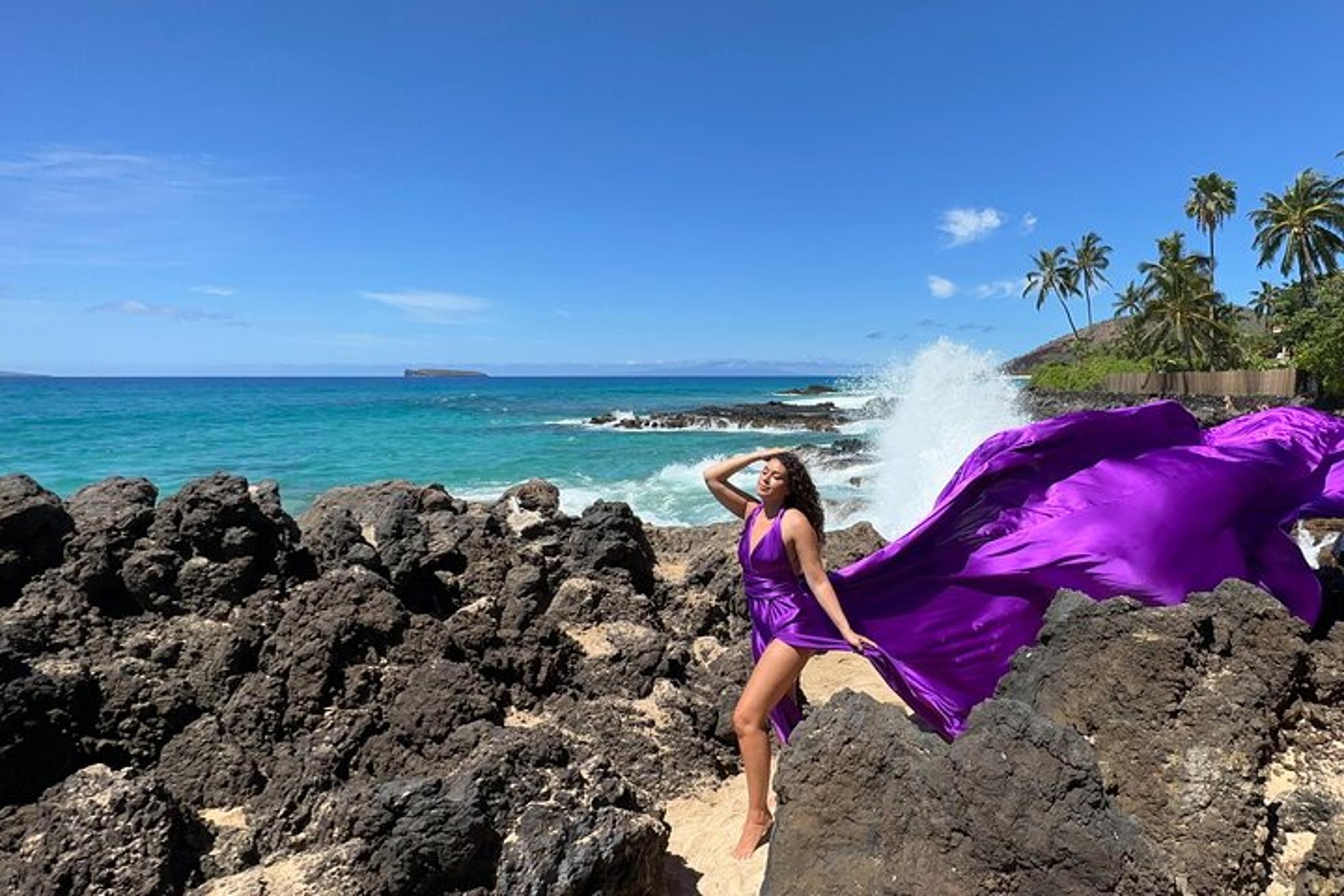 Maui Flying Dress Photo Shoot - Image 5