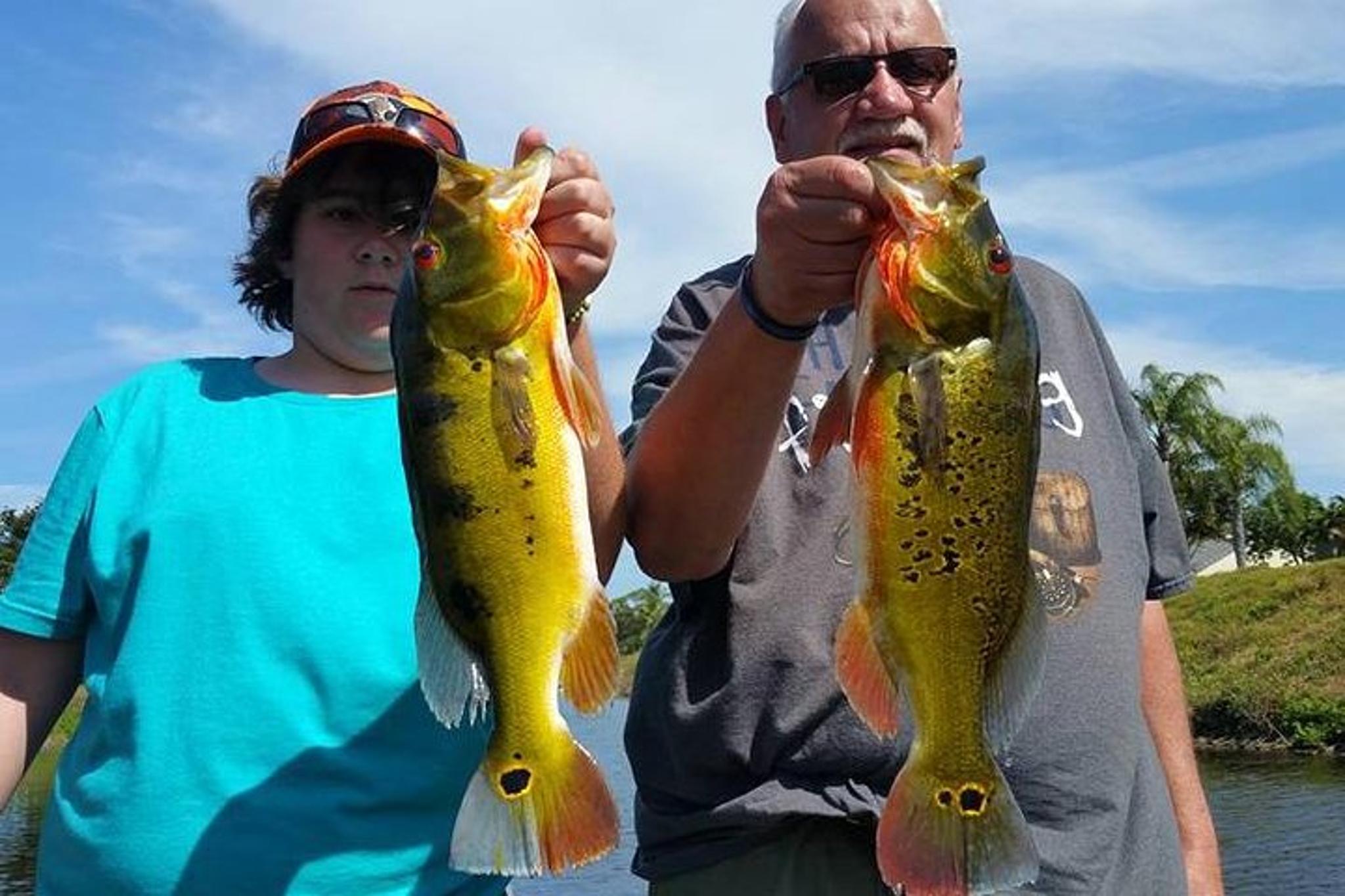 Boca Raton Peacock Bass Fishing Trip - Image 3