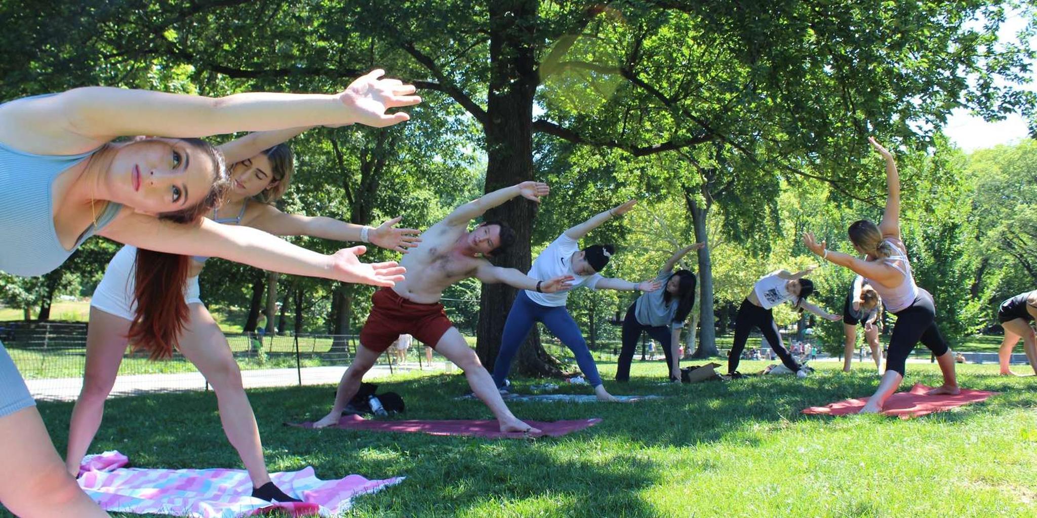 New York City Central Park Yoga Class - Image 5