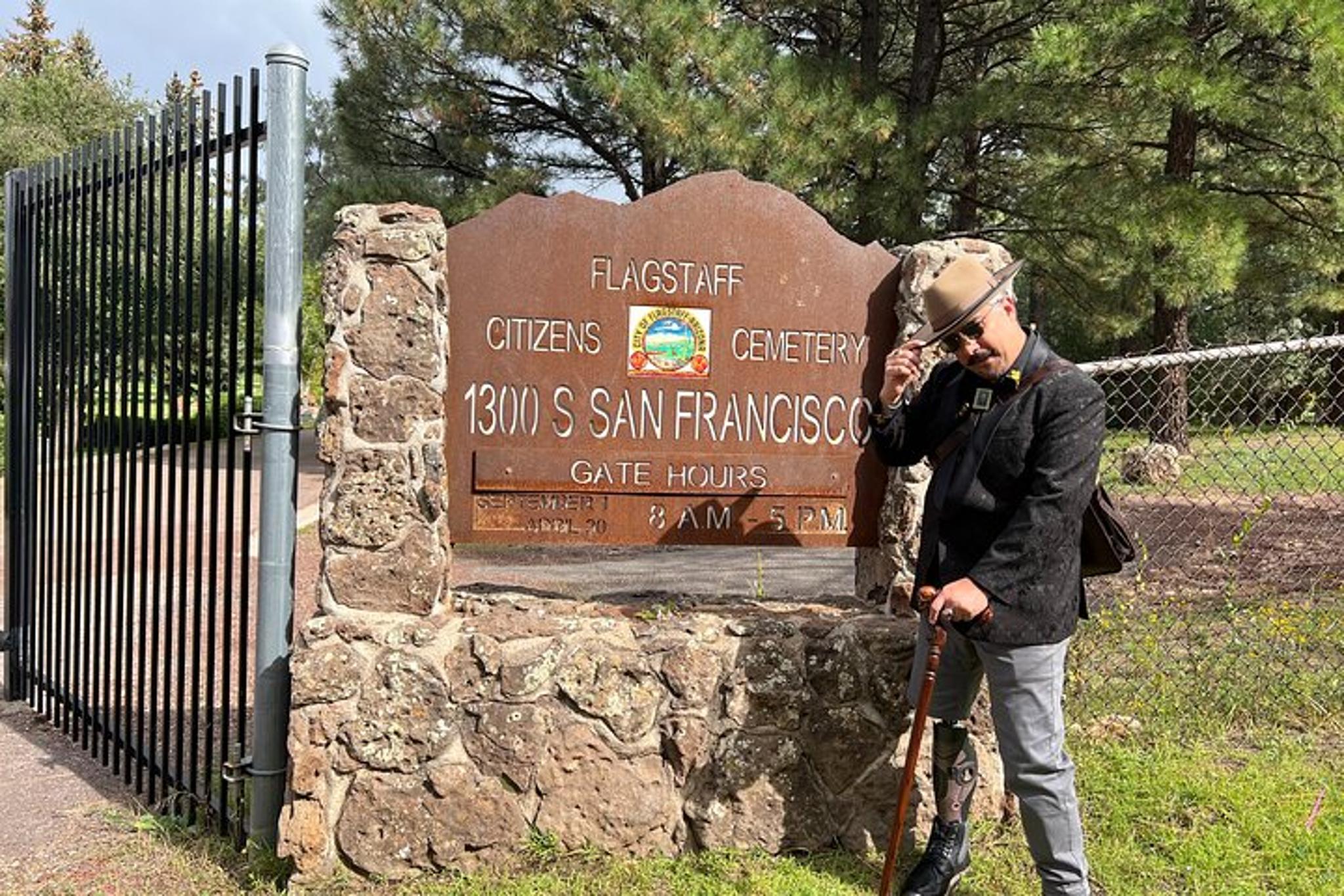 Flagstaff Cemetery Haunted History Tour 1 hr
