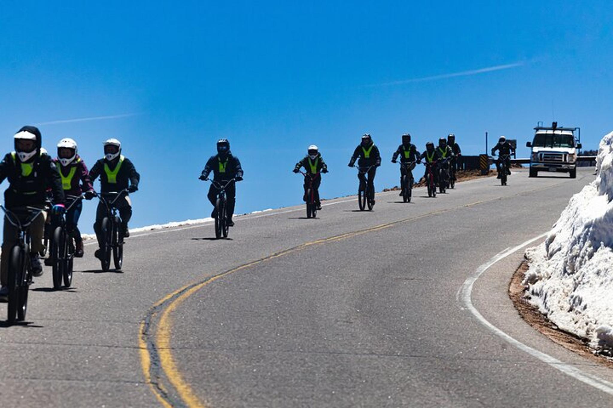 Colorado Springs Pikes Peak Summit Downhill Bike Tour - Image 3