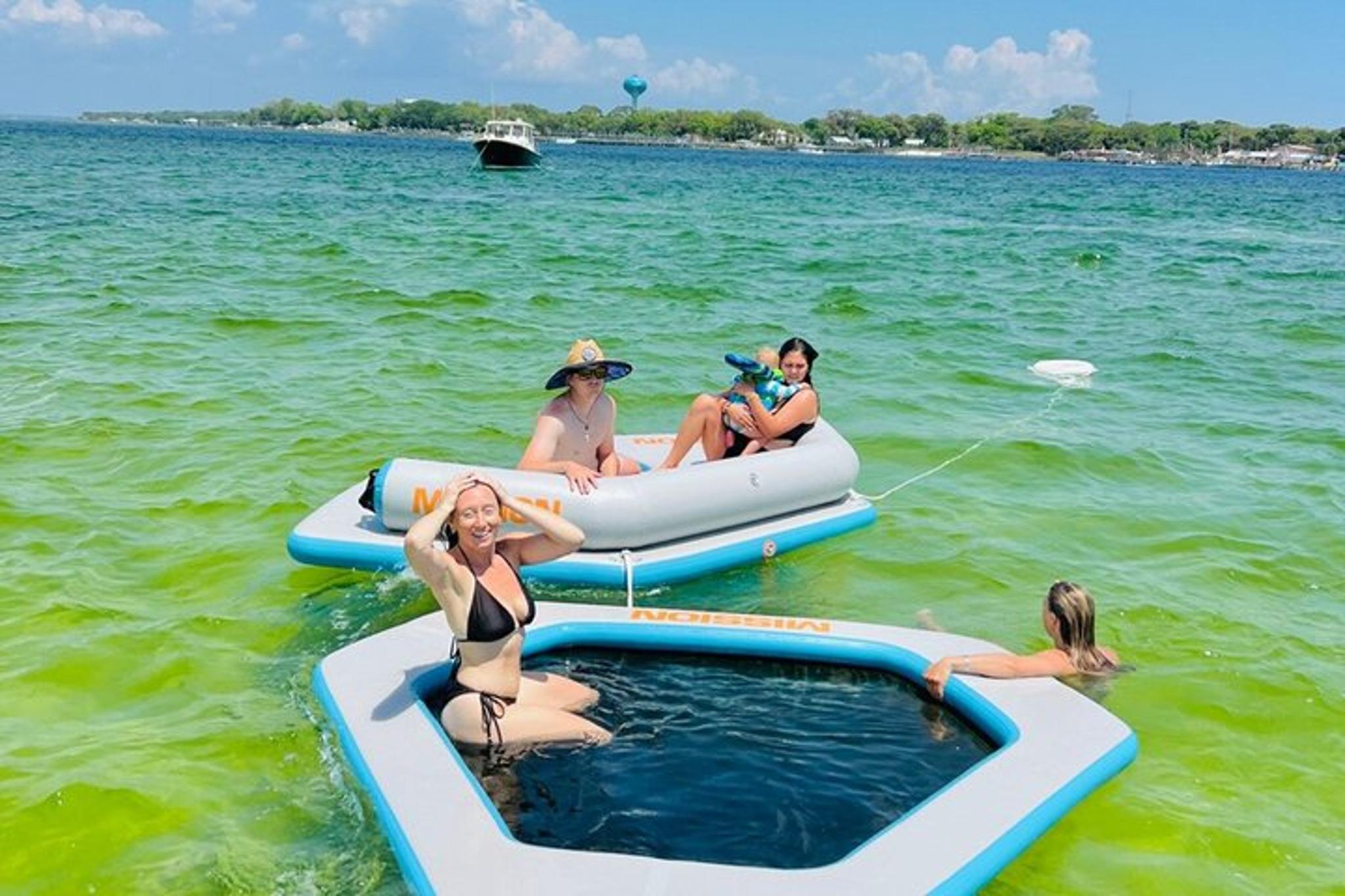Destin Crab Island Private Tour with Inflatables - Image 1