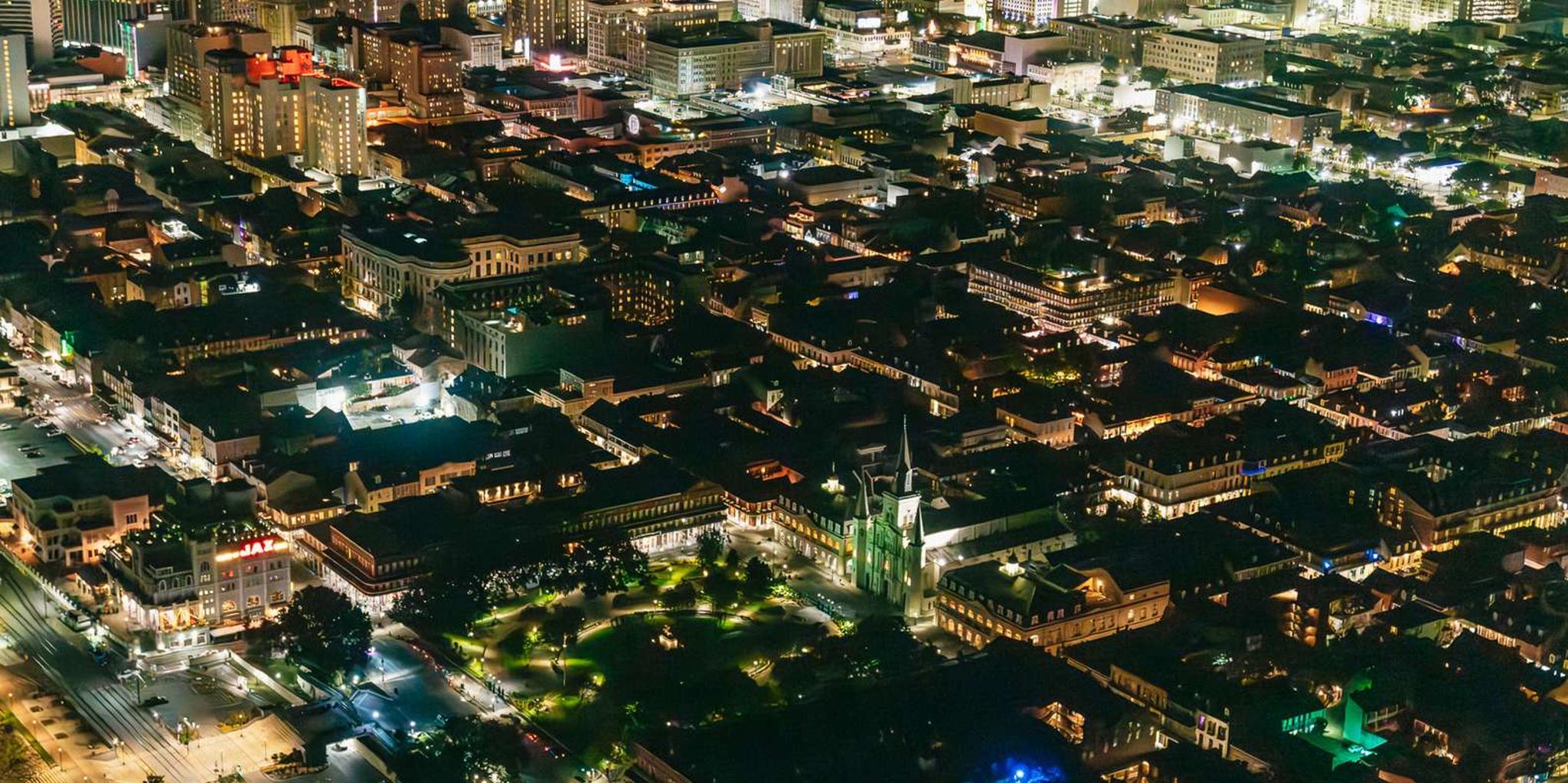 New Orleans City Lights Helicopter Night Tour - Image 3