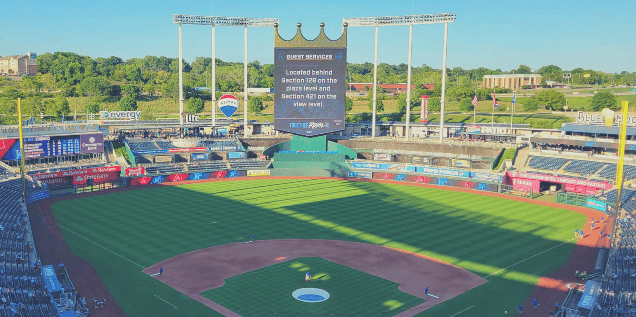 Kansas City Royals Baseball Game at Kauffman Stadium - Image 2
