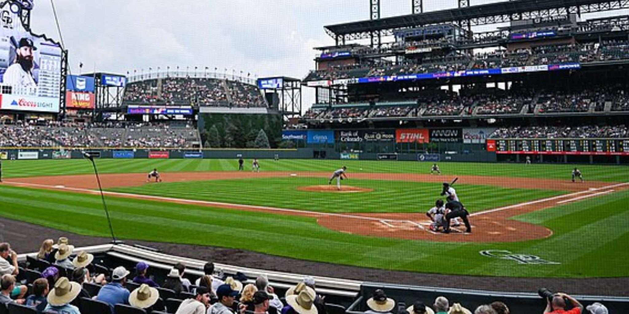 Denver Colorado Rockies Baseball Game Ticket