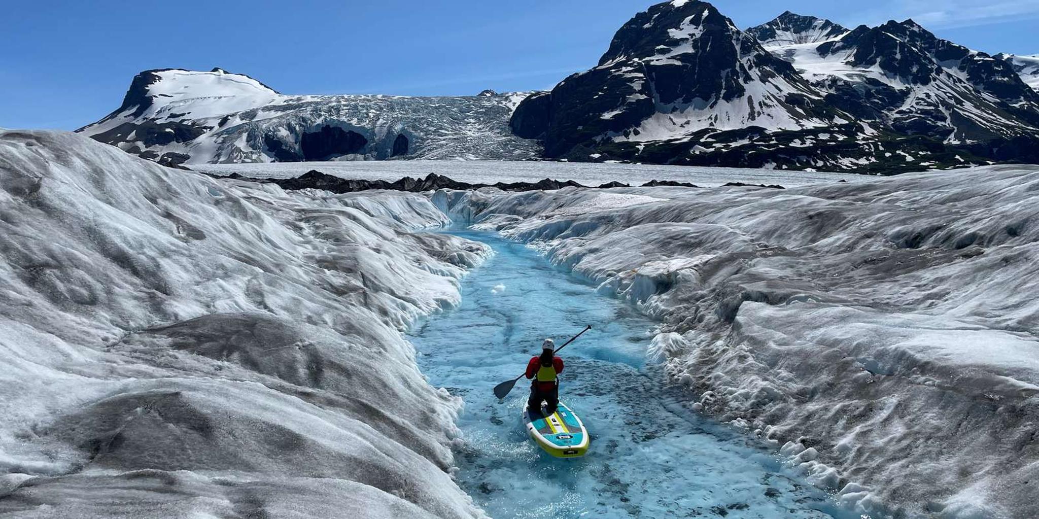 Anchorage Knik Glacier Helicopter and Paddleboarding Tour - Image 6