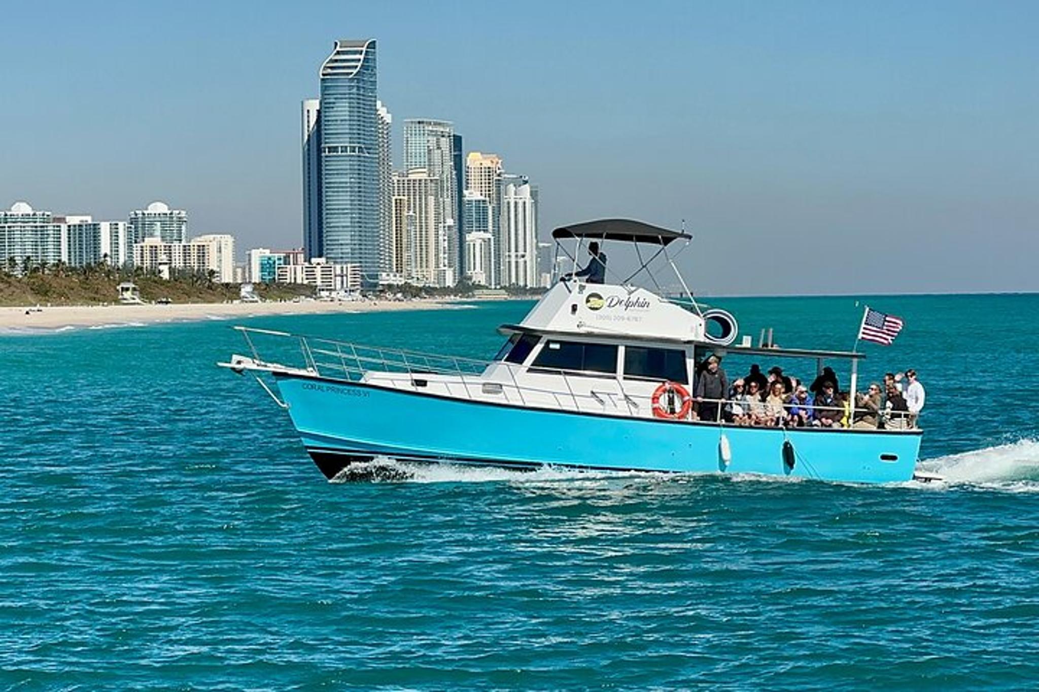 Miami Sandbar Adventure & Snorkel Boat Tour - Image 2