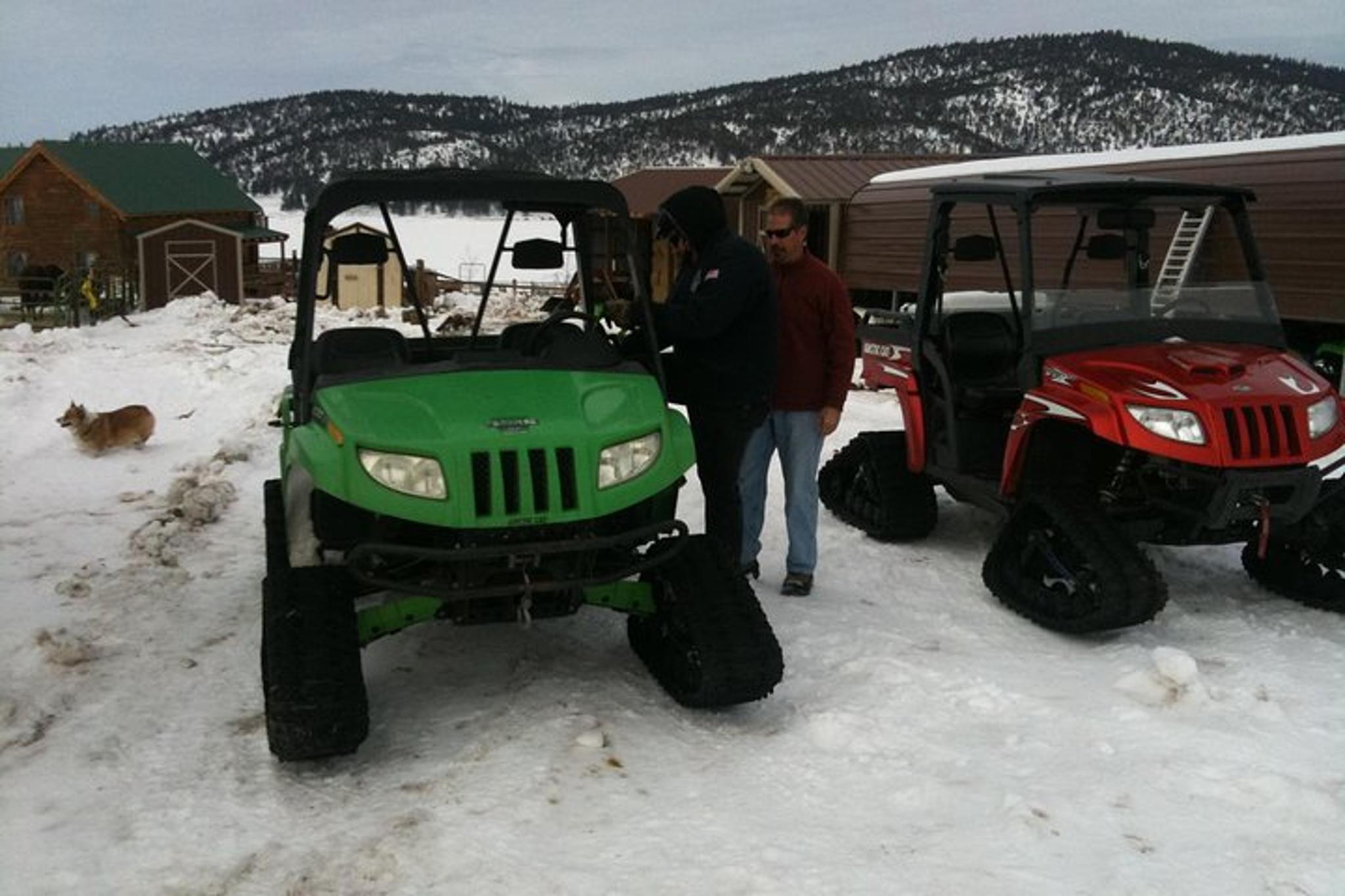 Reno UTV or Snowmobile & Snowshoe Winter Adventure - Image 4