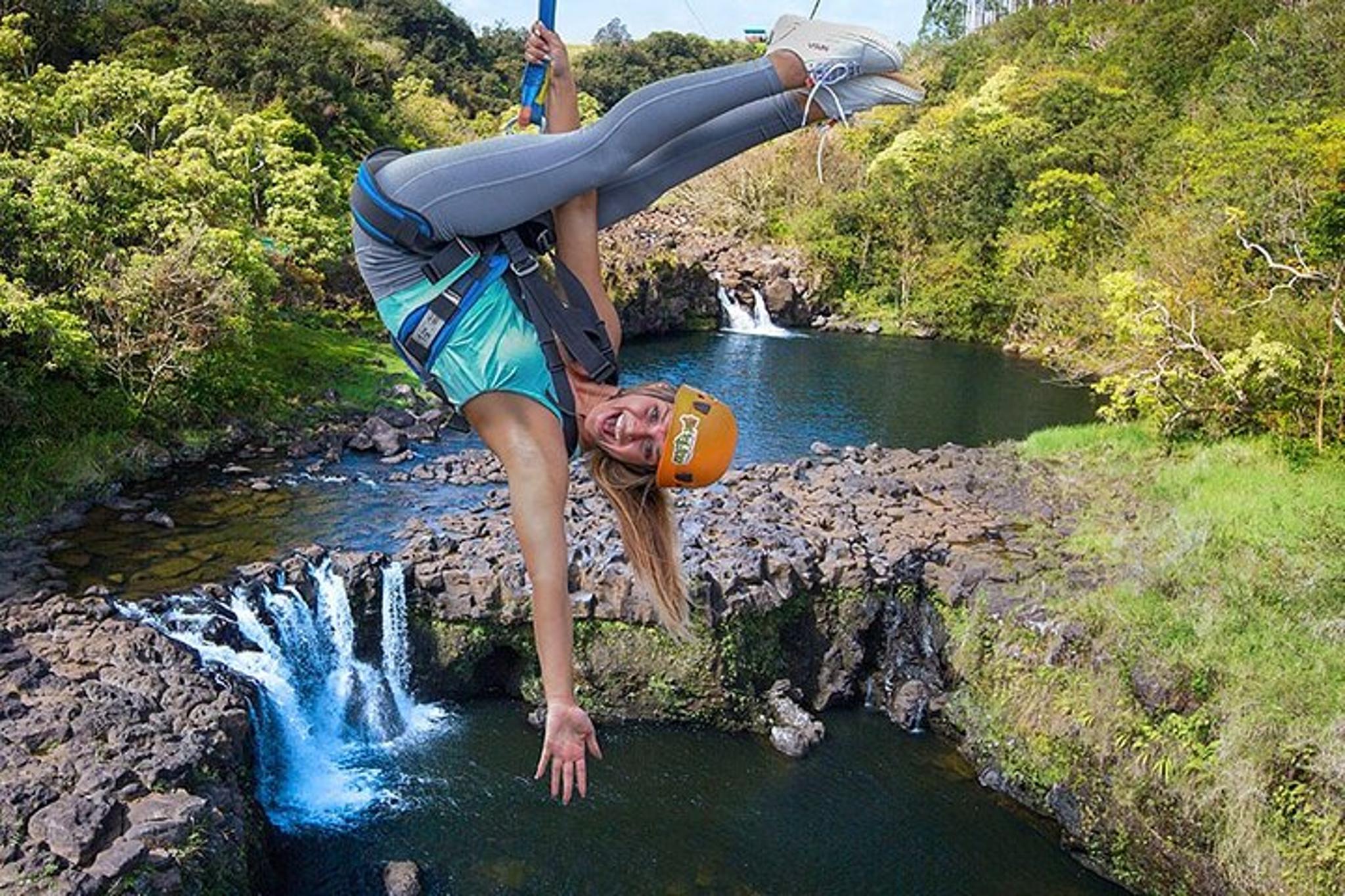 Big Island Zipline and Waterfall Swim 4 hr - Image 2