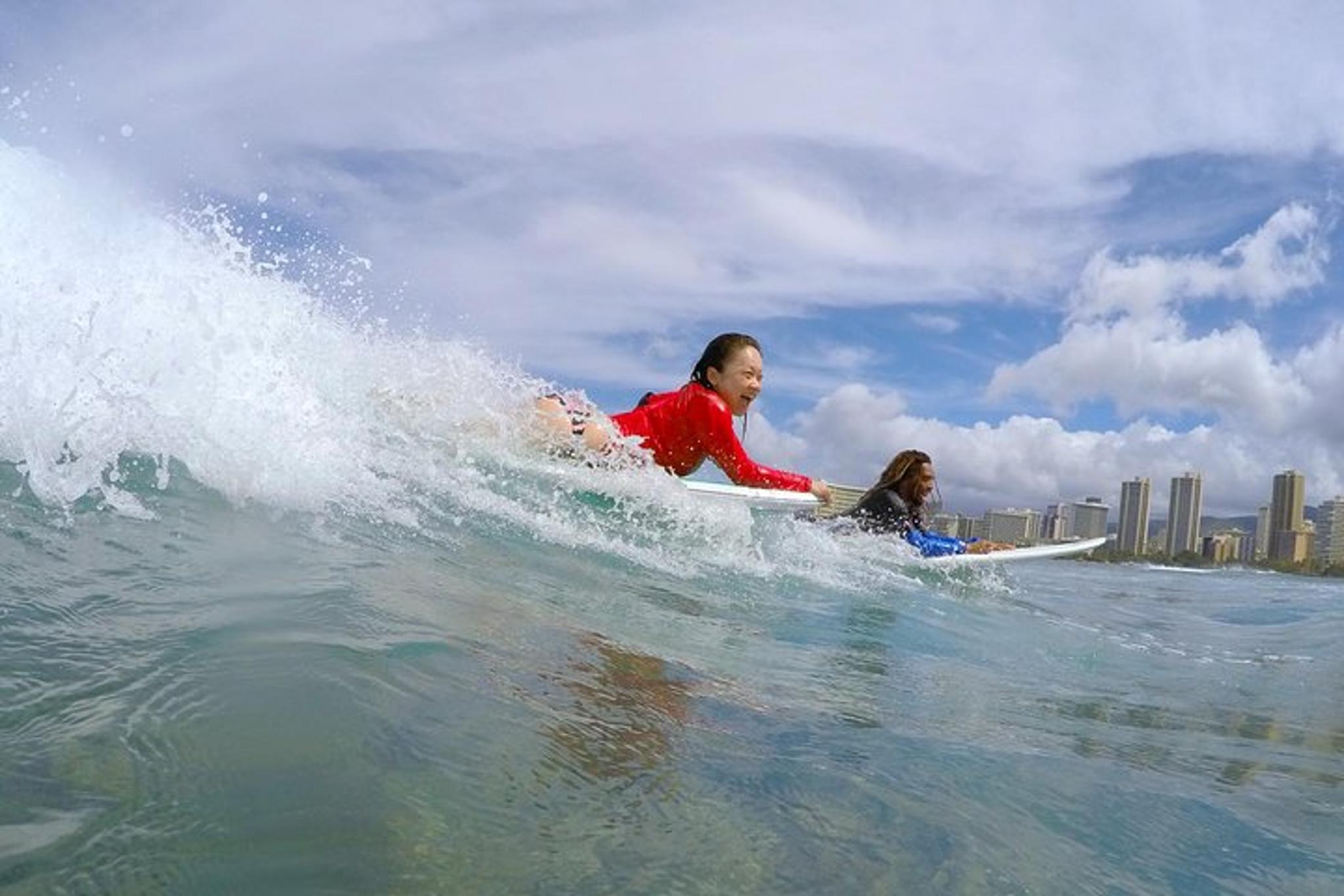 Waikiki Bodyboarding Group Lesson with Shuttle