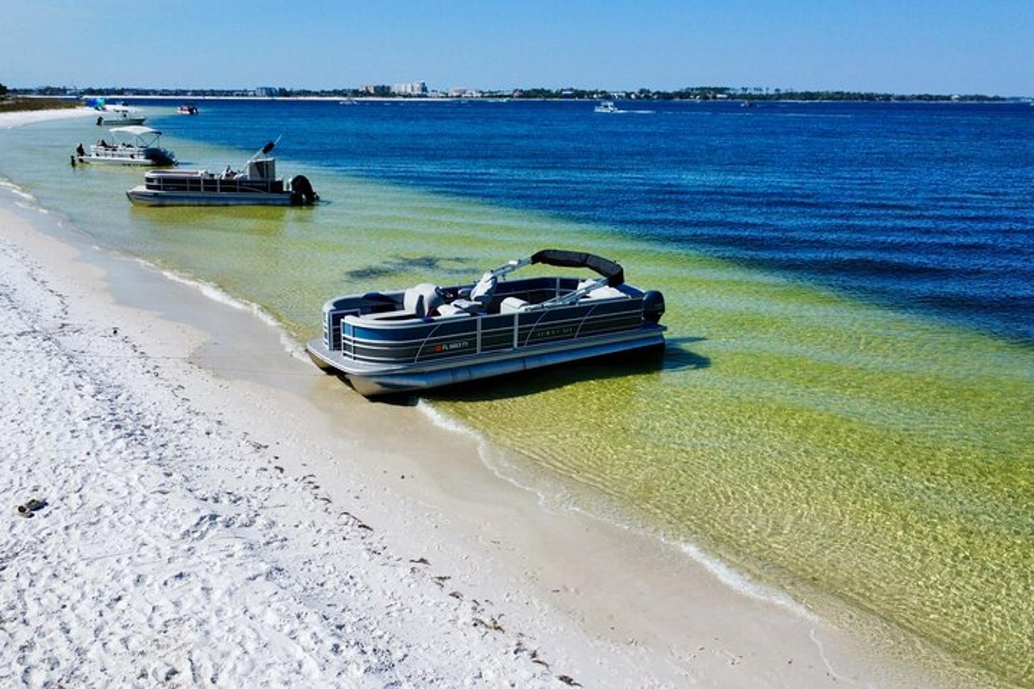 Panama City Beach Pontoon Rental to Shell Island - Image 4