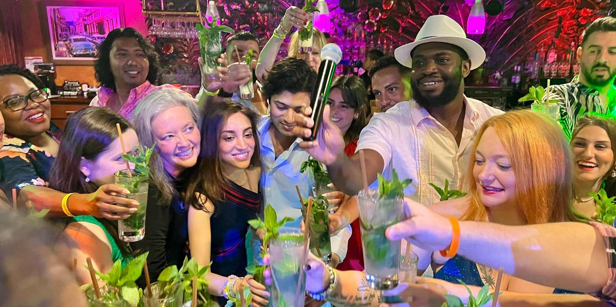 Miami Salsa Dance Party with Mojitos & Lessons