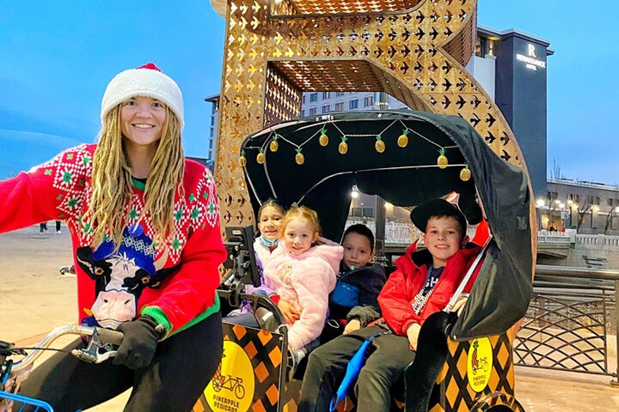 Reno Twinkle Tours by Pedicab 45 Min - Image 4