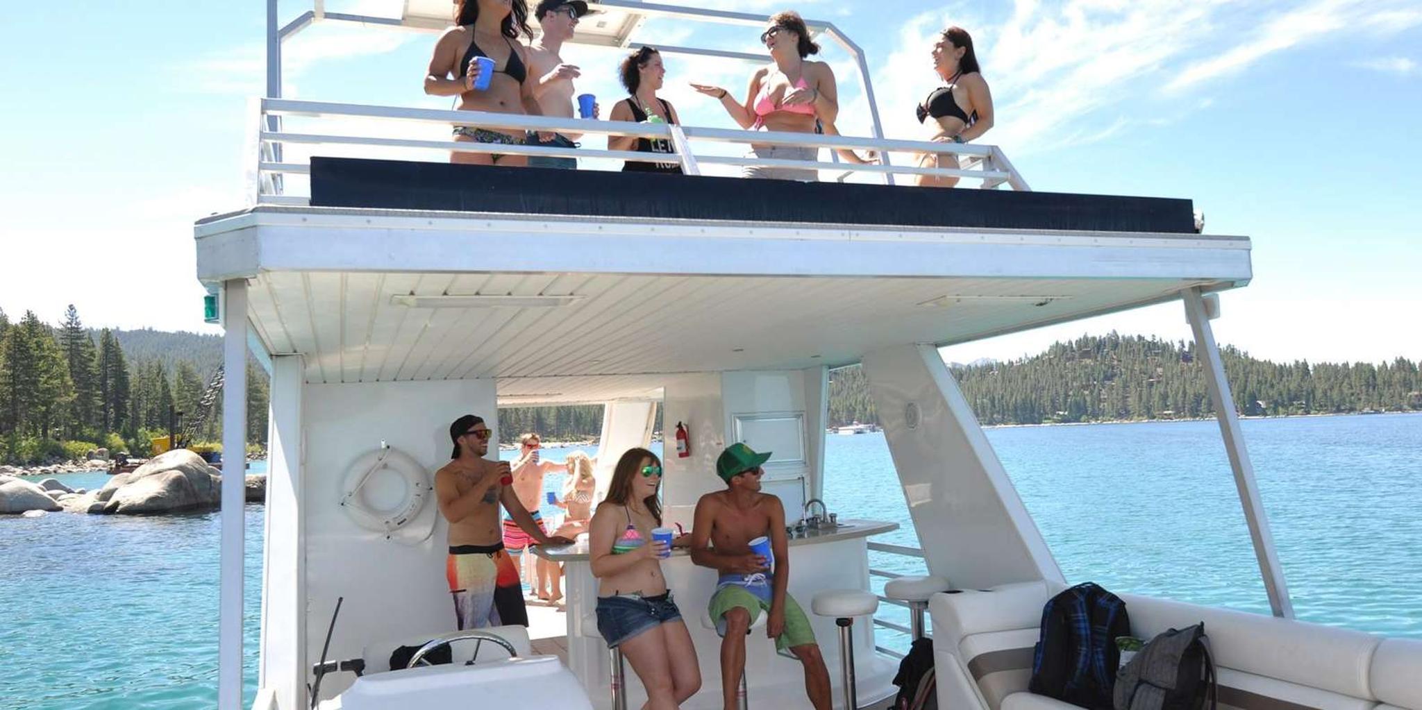 South Lake Tahoe Pontoon Boat Rental - Image 2