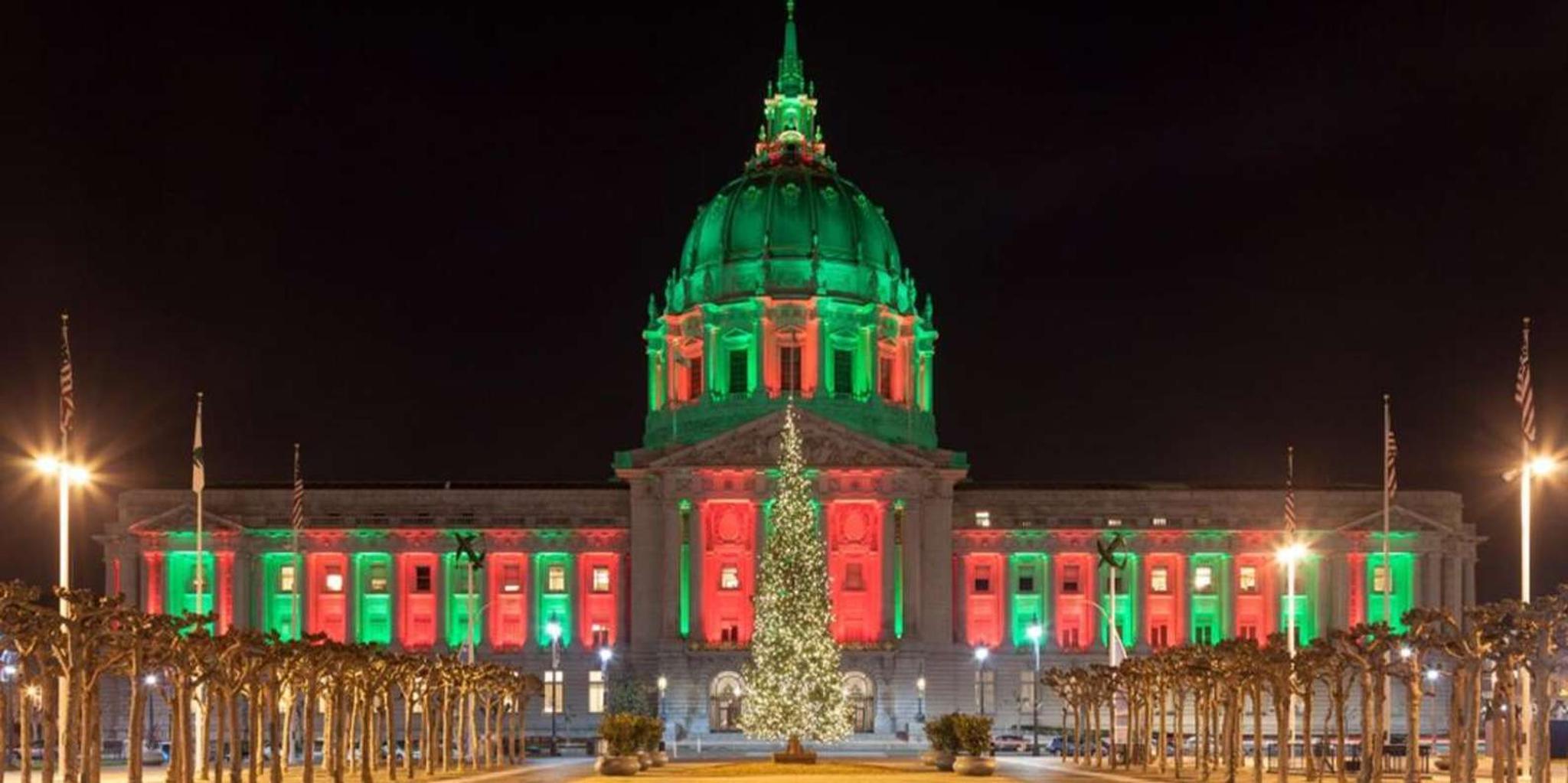 San Francisco Holiday Lights Tour with Hot Chocolate