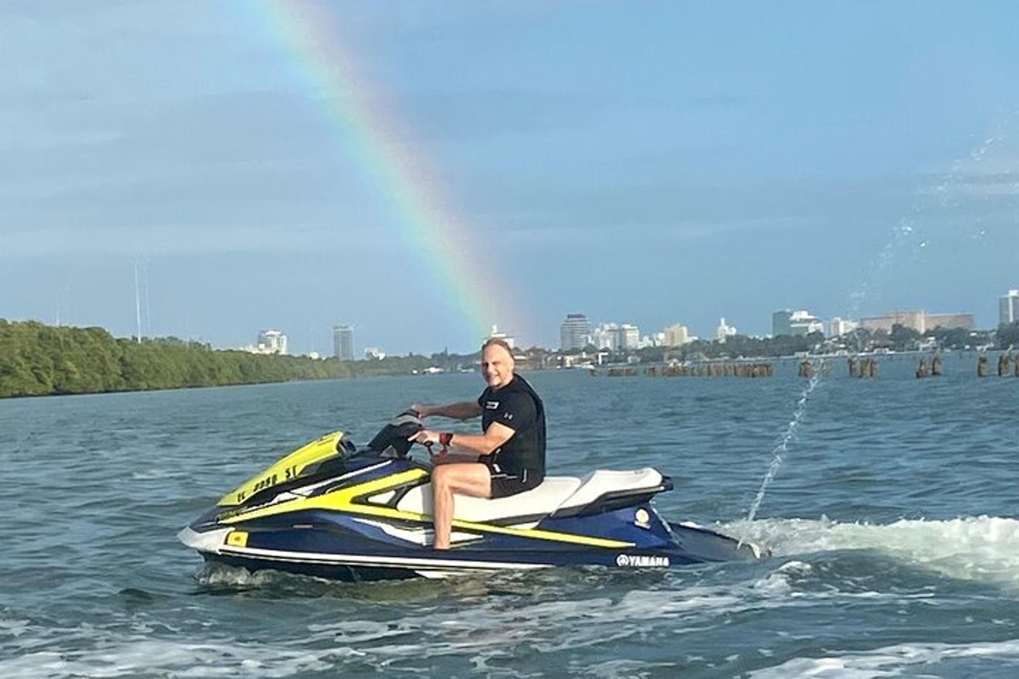 Miami Jet Ski Rental in Biscayne Bay 1 hr