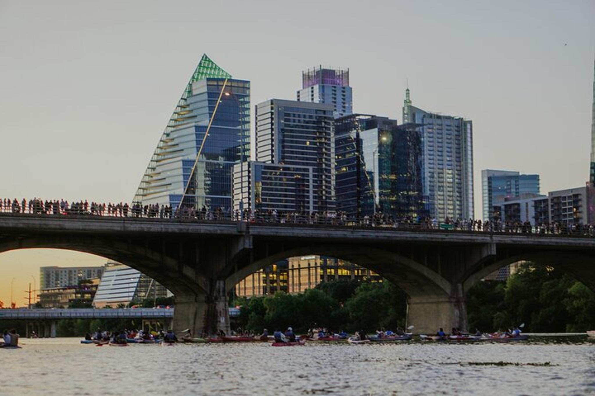 Austin Kayak or Paddle Board Sunset Bat Tour - Image 1