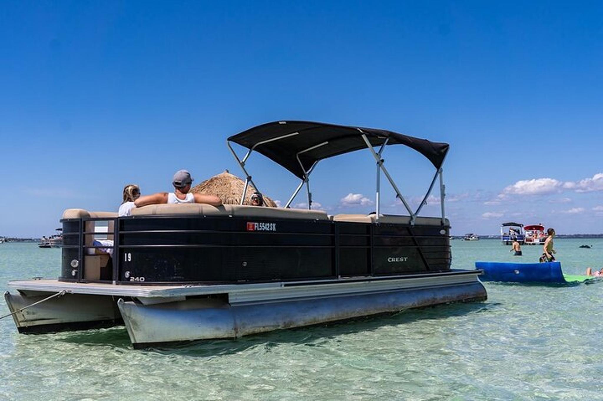 Fort Walton Beach Pontoon Rental with Lily Pad