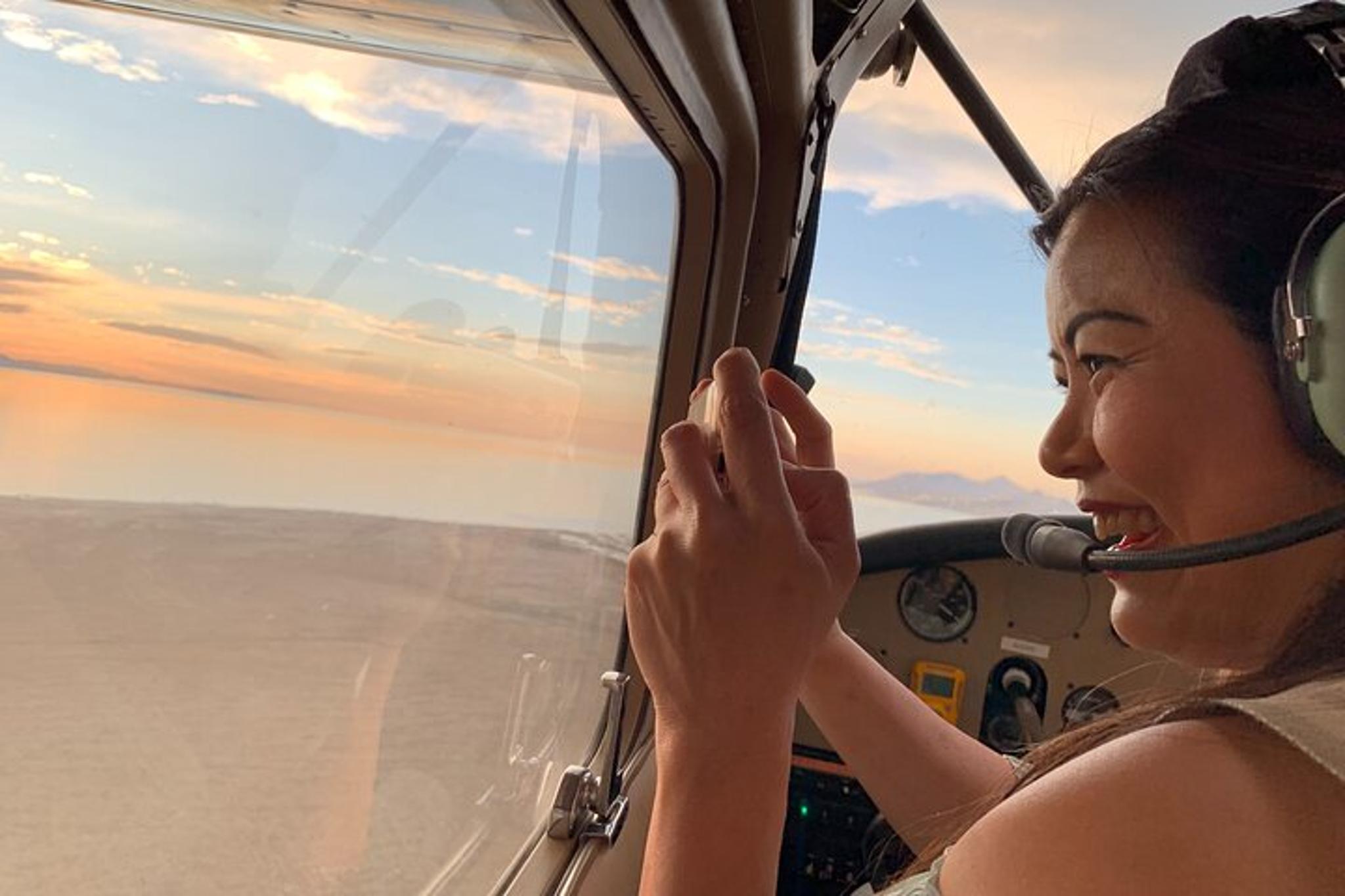 Salt Lake City Flying Tour Over Great Salt Lake