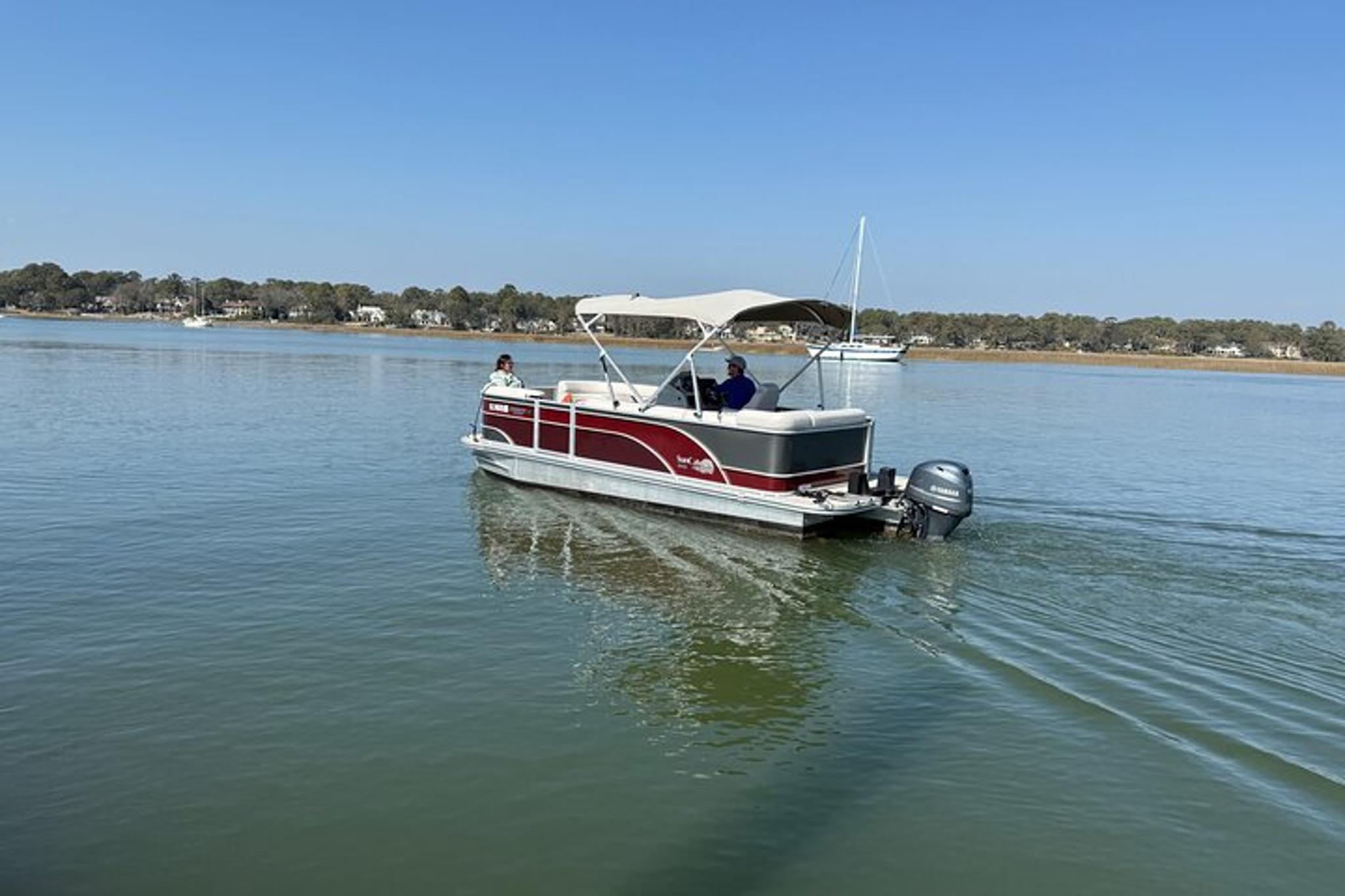Hilton Head Island Pontoon Boat Rental - Image 6