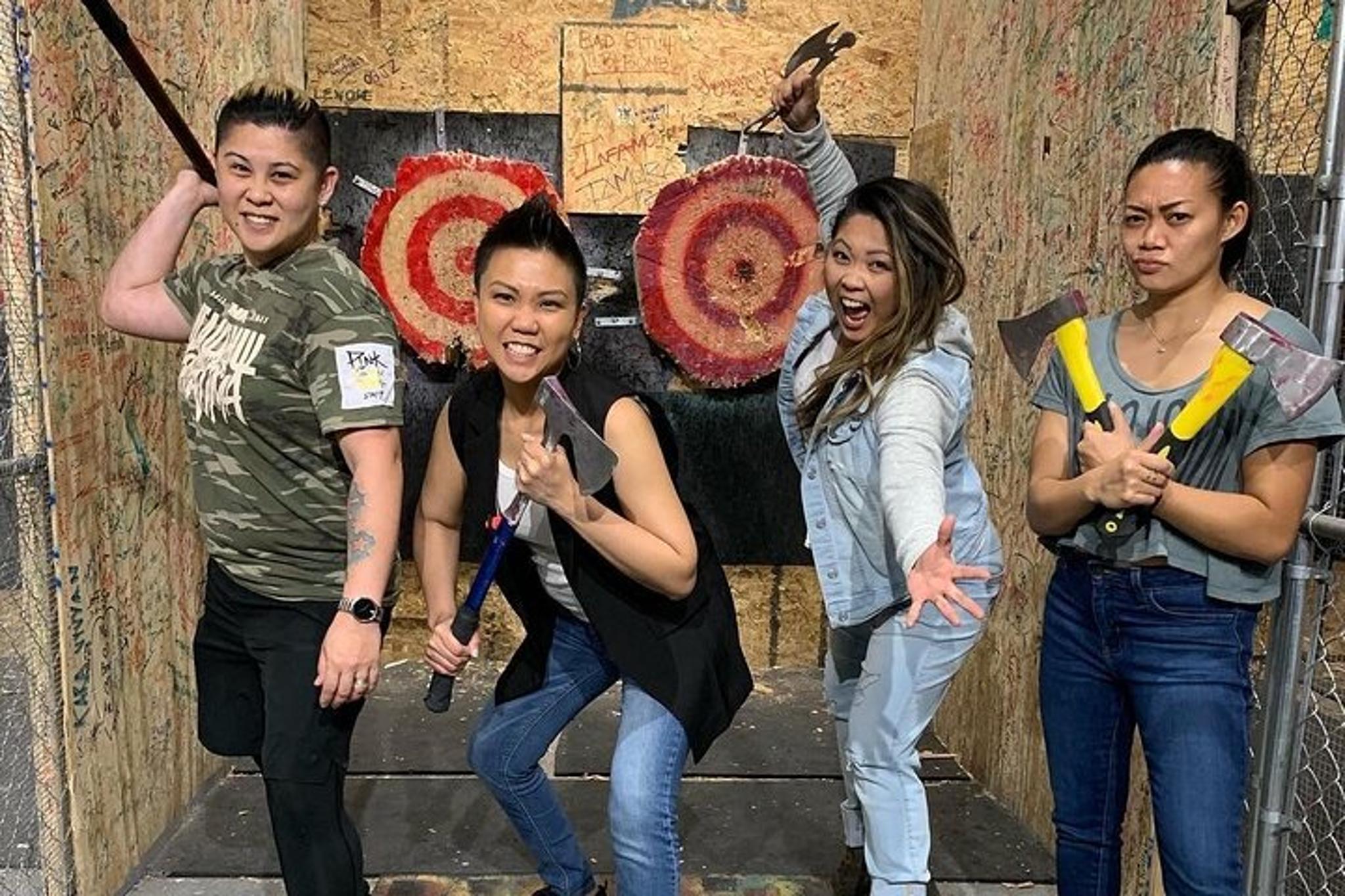 Las Vegas Axe Throwing Fremont Street - Image 6