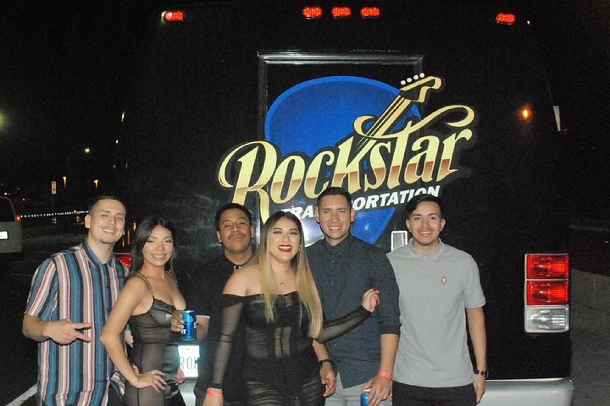 Las Vegas Airport Transportation Party Bus - Image 2