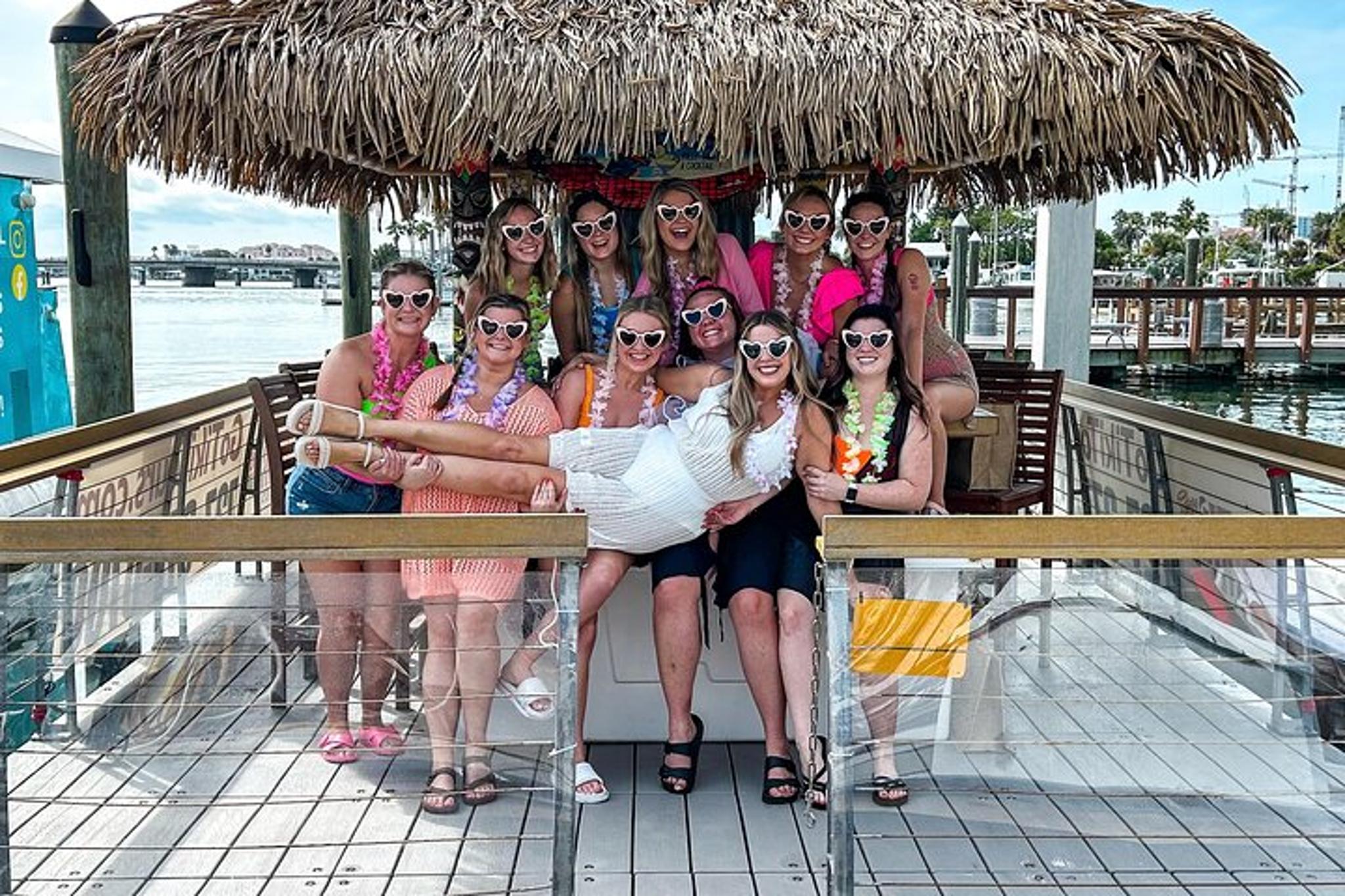 Tampa Floating Tiki Boat Tour 2 hr - Image 5