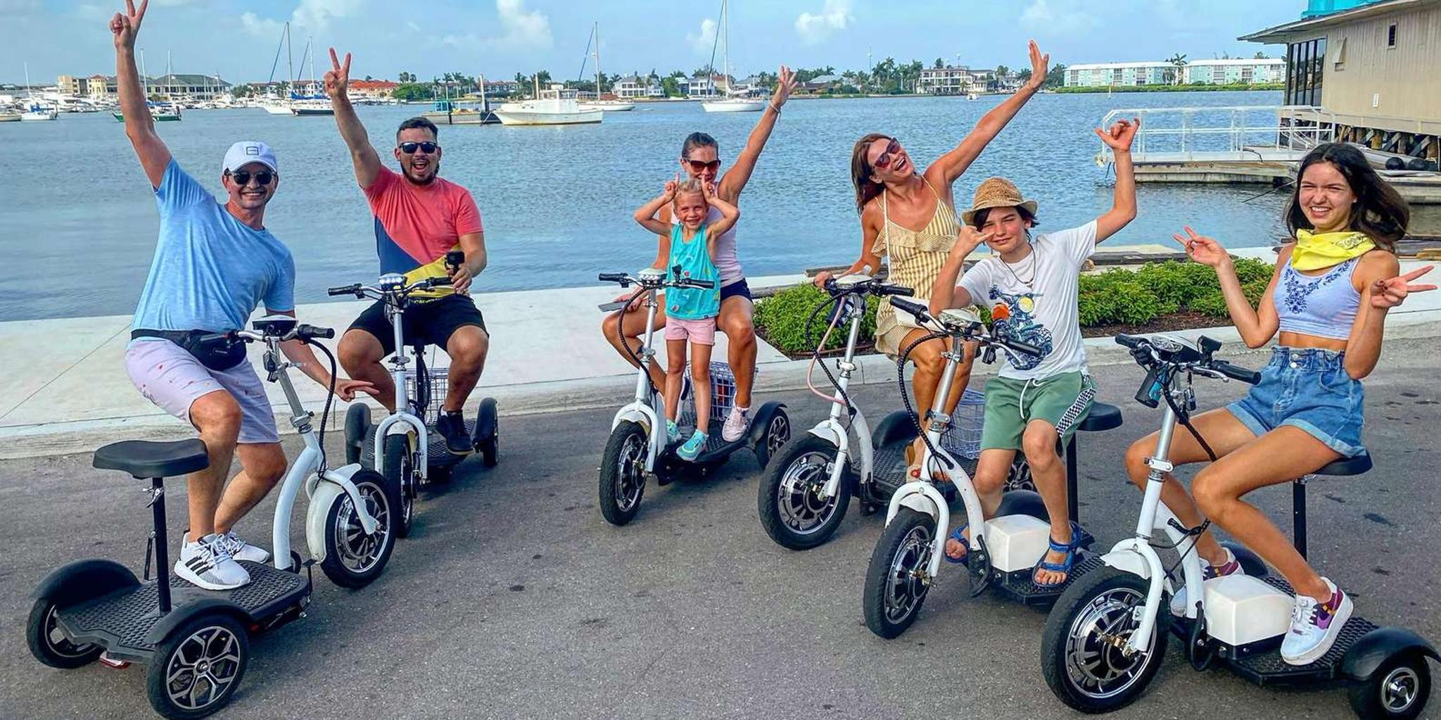 Naples Electric Trike Tour