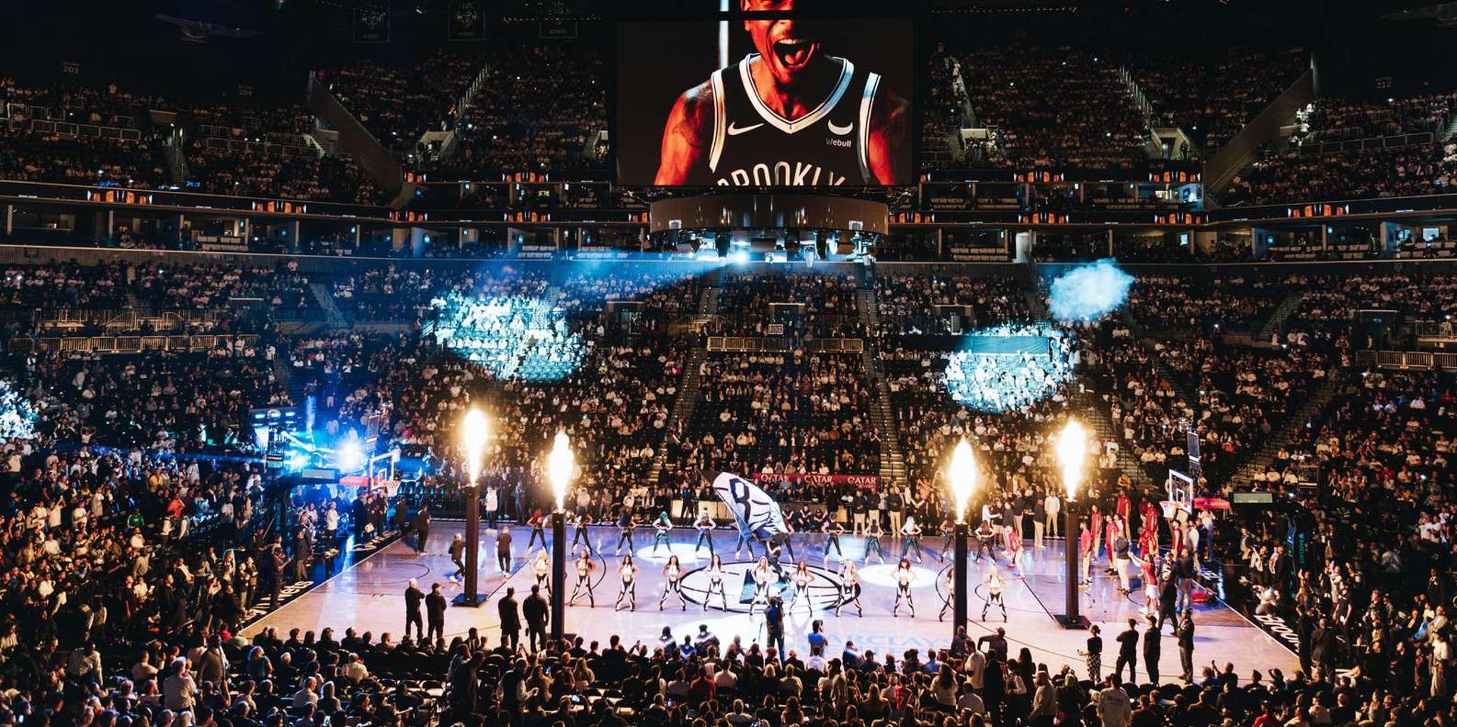 Brooklyn NBA Game at Barclays Center