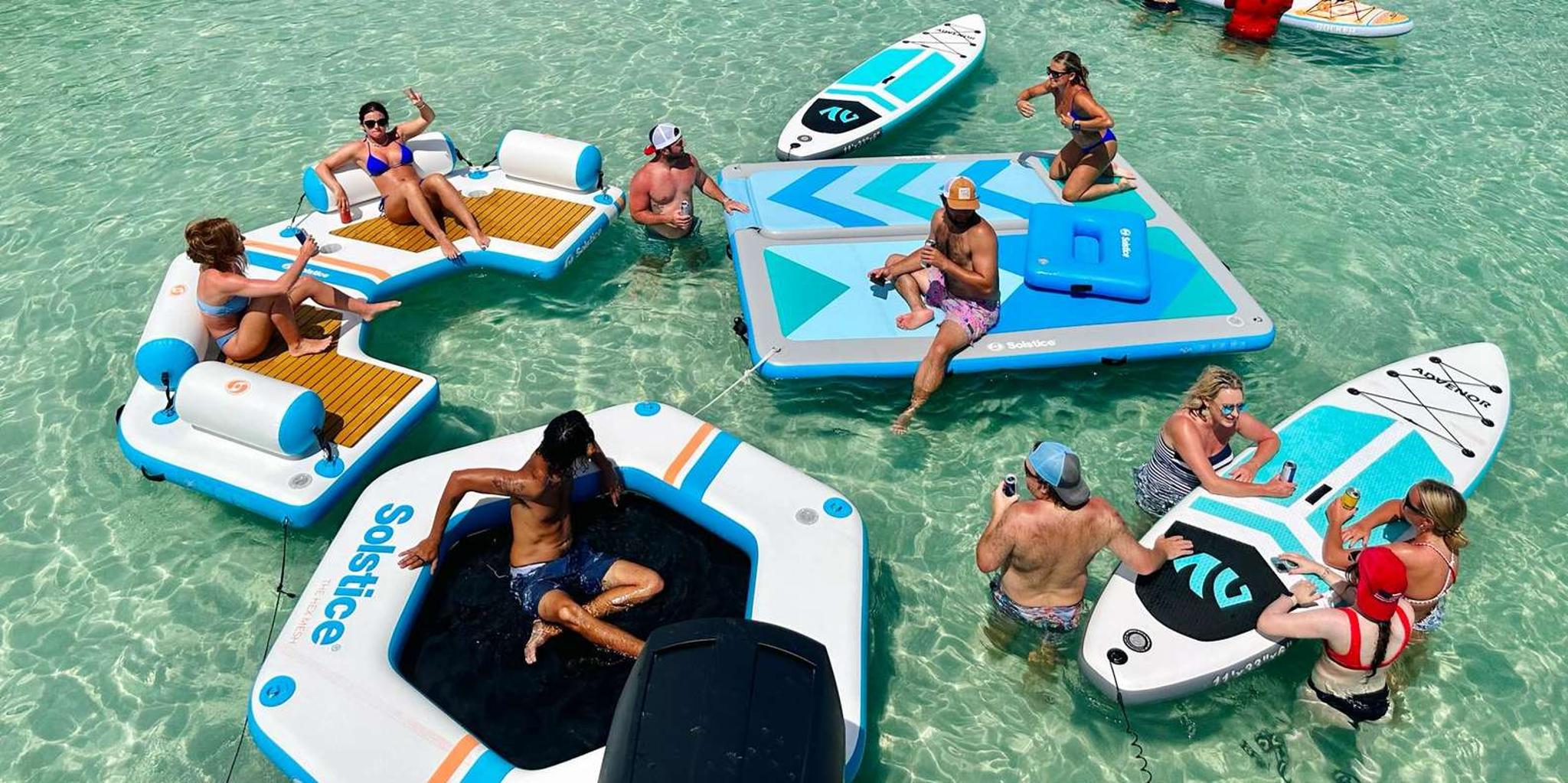 Destin Crab Island Tiki Boat Tour 3-4 hr - Image 3