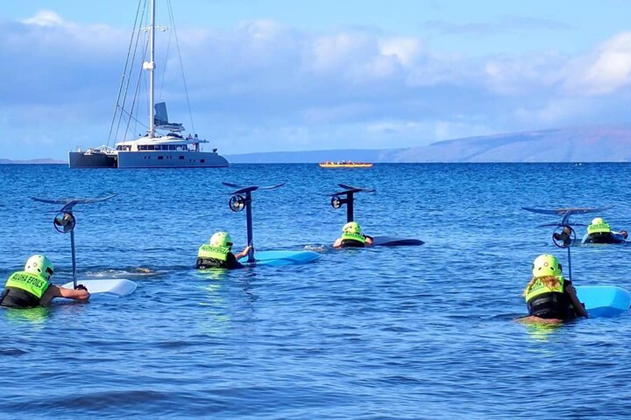 Maui Electric Foilboard Lessons at Sugar Beach - Image 4