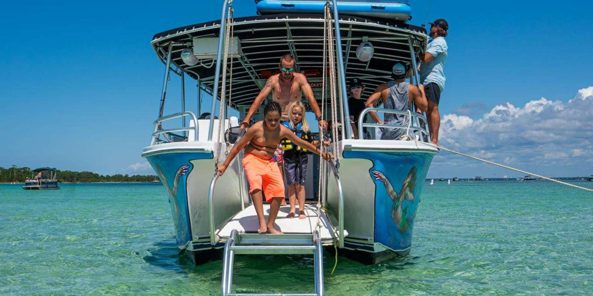 Destin Crab Island Swim Trip - Image 3