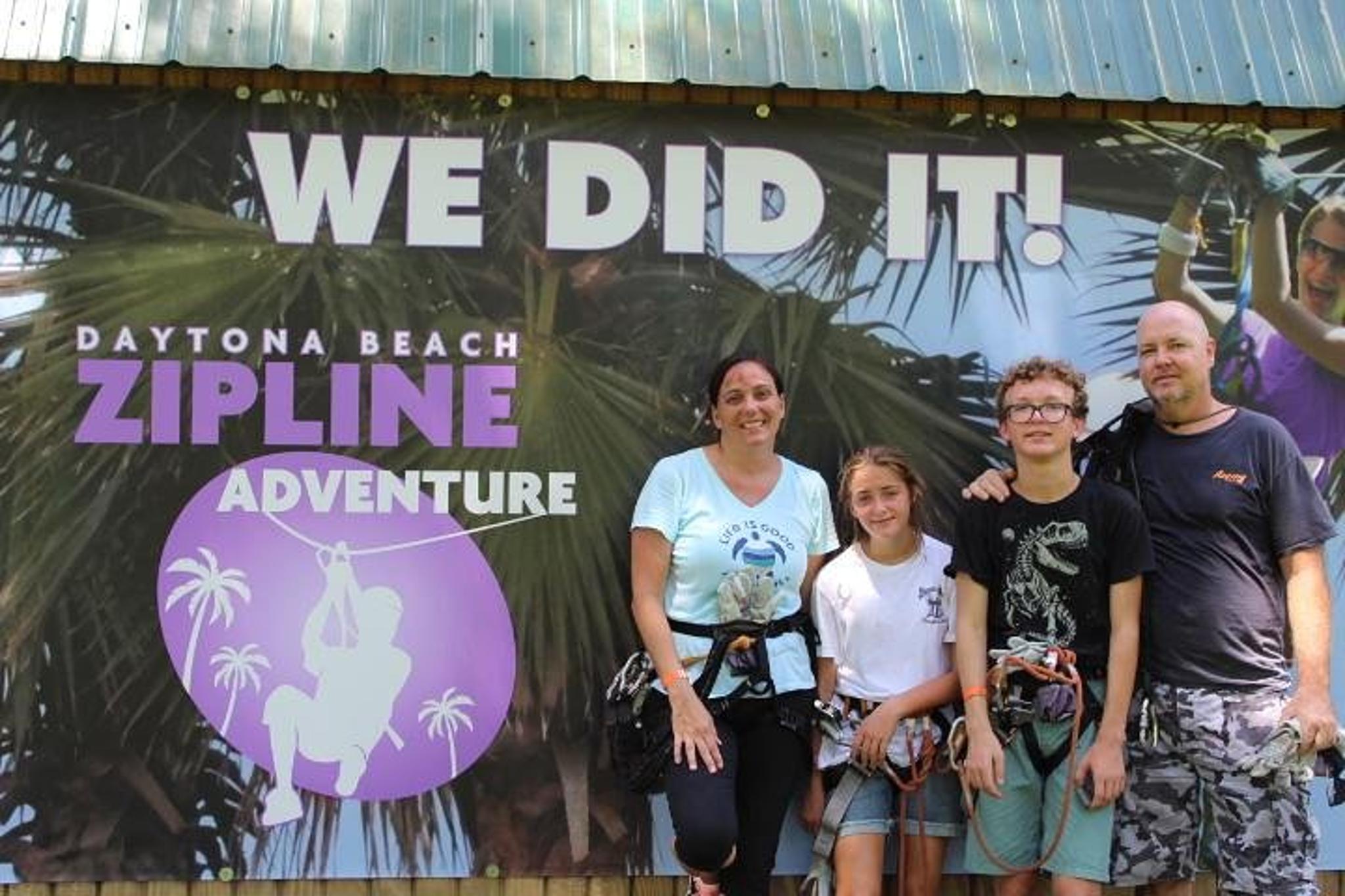 Daytona Beach Zipline Adventure in Tuscawilla Park