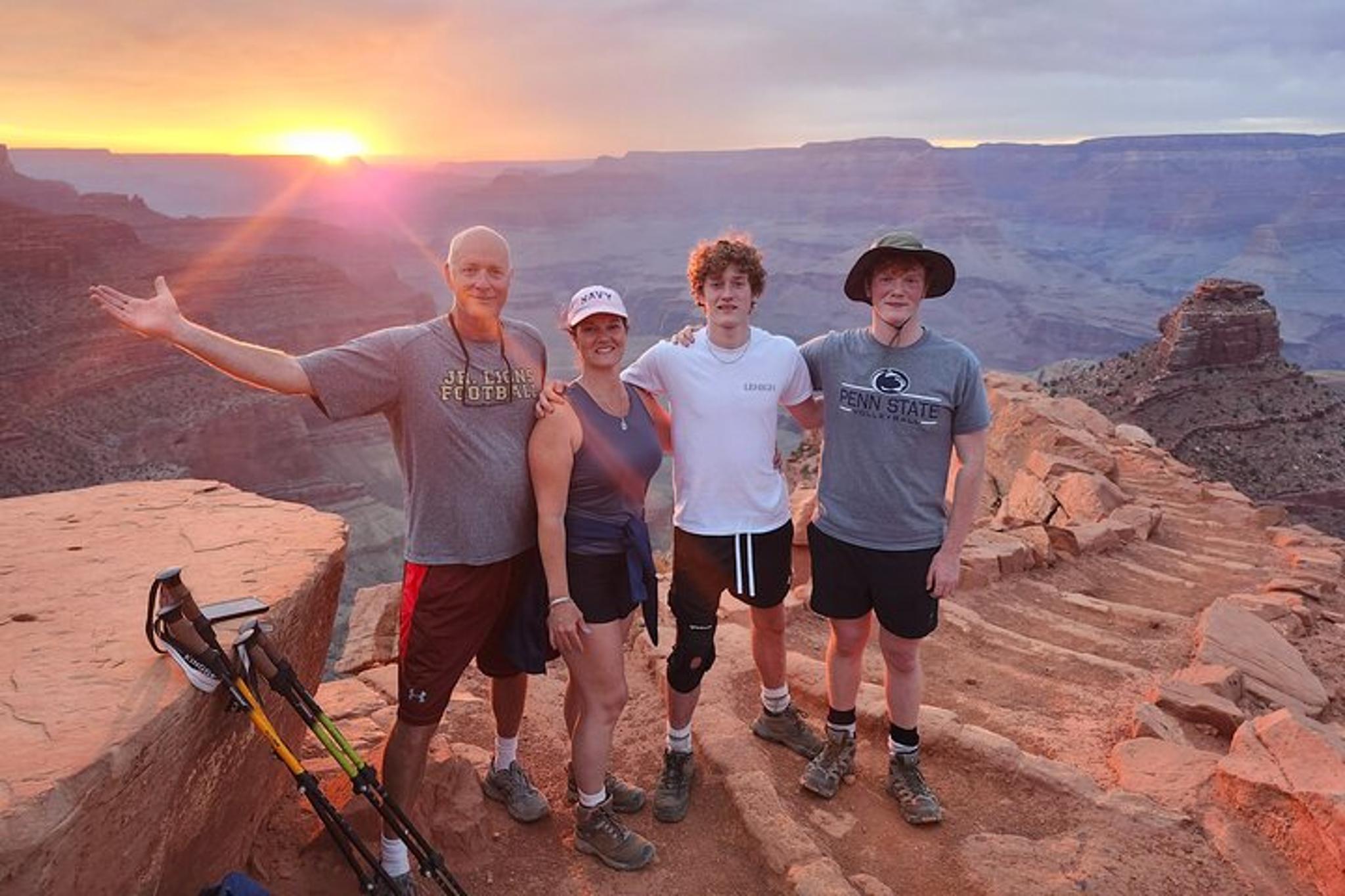 Grand Canyon Hiking Adventure at Sunset - Image 2